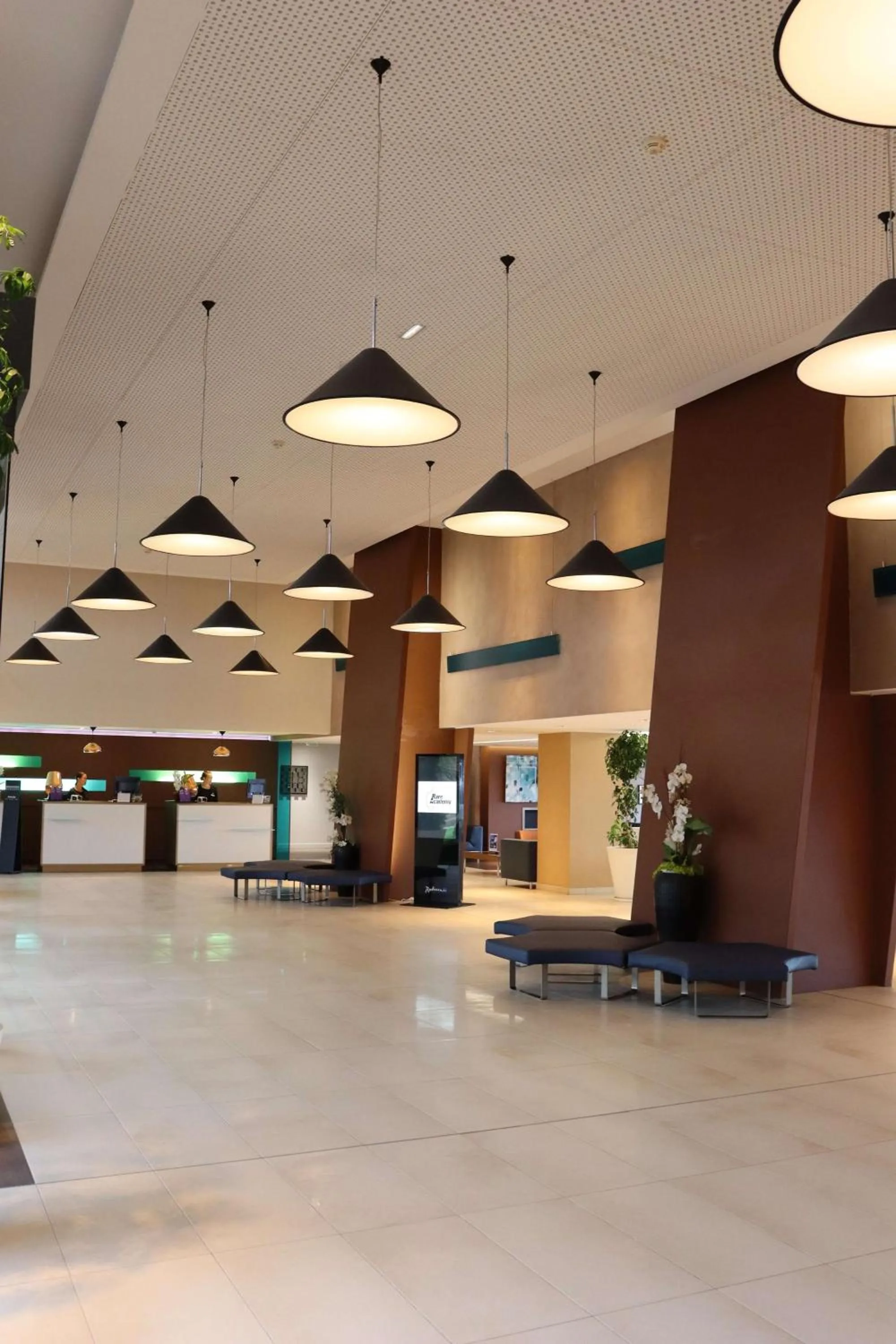 Lobby or reception in Radisson Blu Resort & Spa, Ajaccio Bay