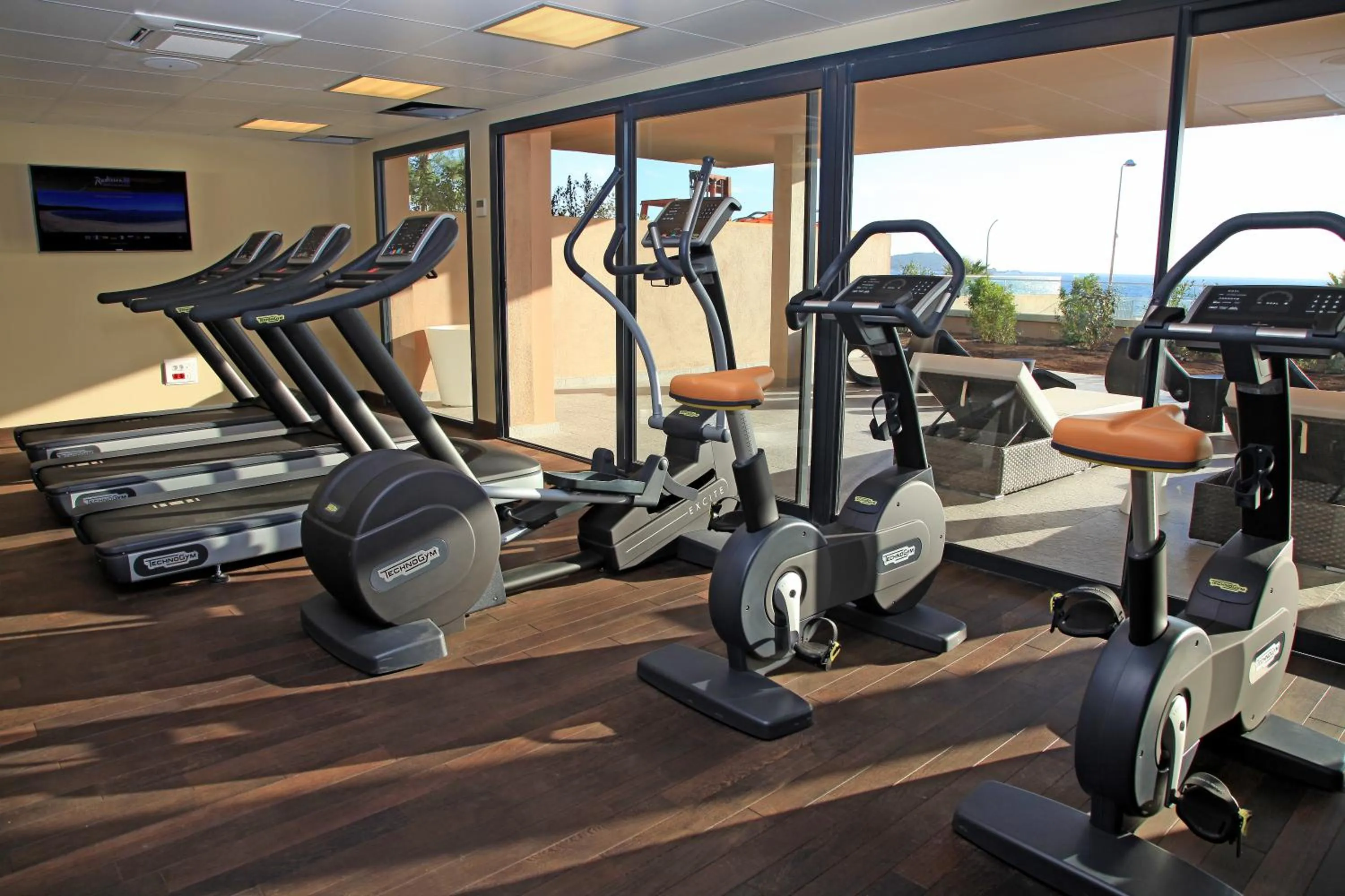 Fitness centre/facilities in Radisson Blu Resort & Spa, Ajaccio Bay