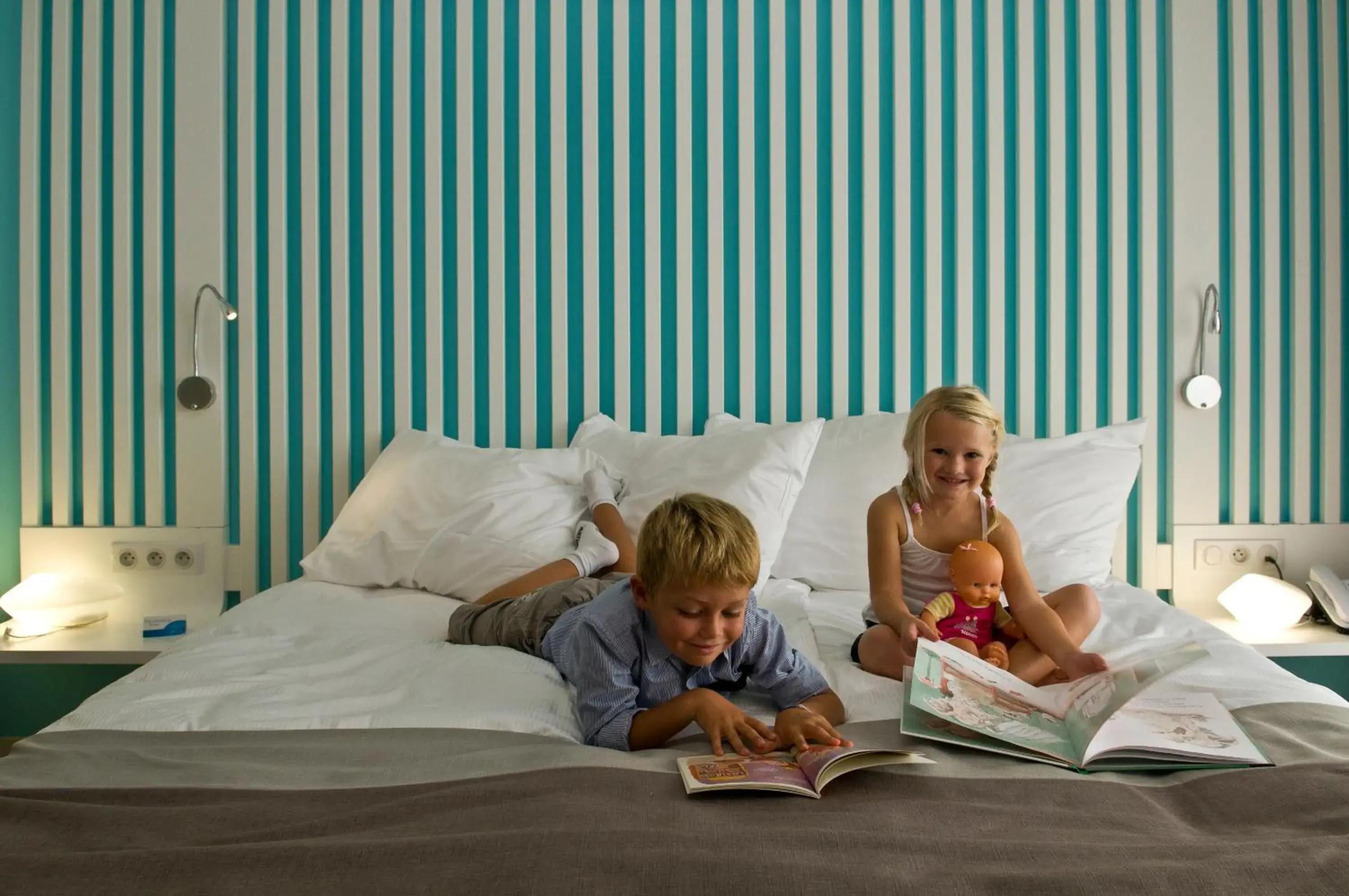Bed in Radisson Blu Resort & Spa, Ajaccio Bay Bed in Radisson Blu Resort & Spa, Ajaccio Bay