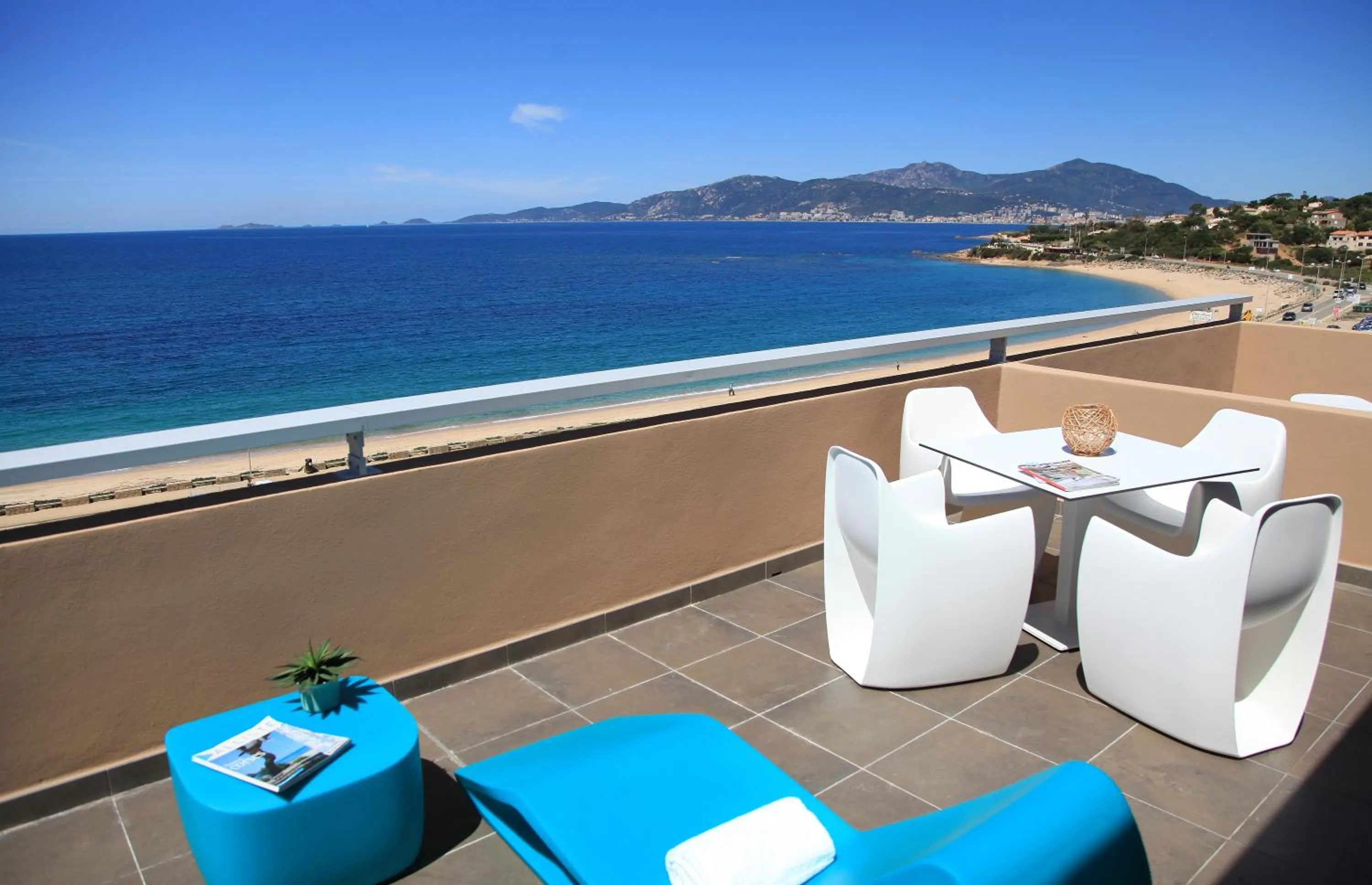Balcony/Terrace in Radisson Blu Resort & Spa, Ajaccio Bay