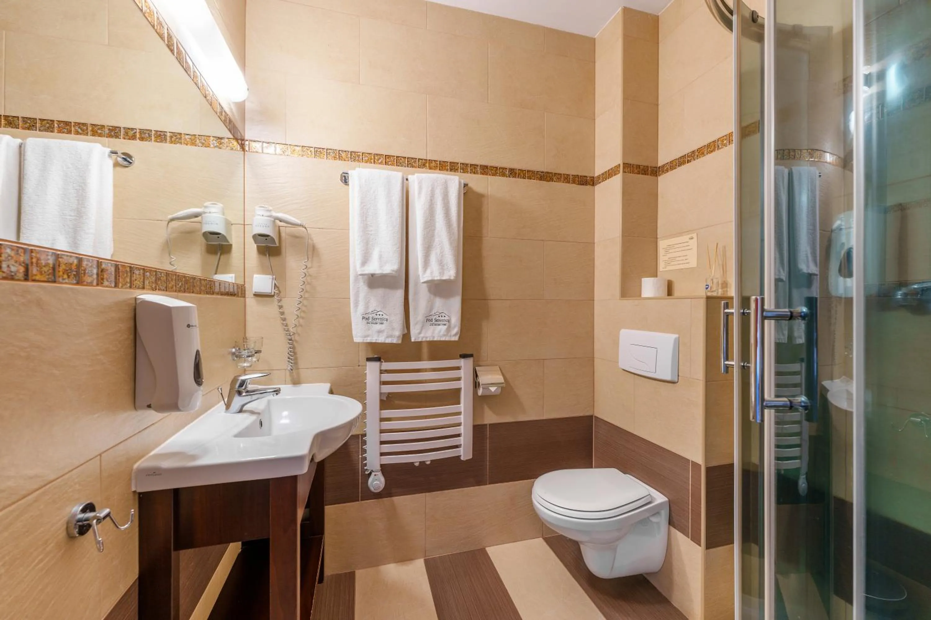 Toilet in Hotel Pod Szrenicą