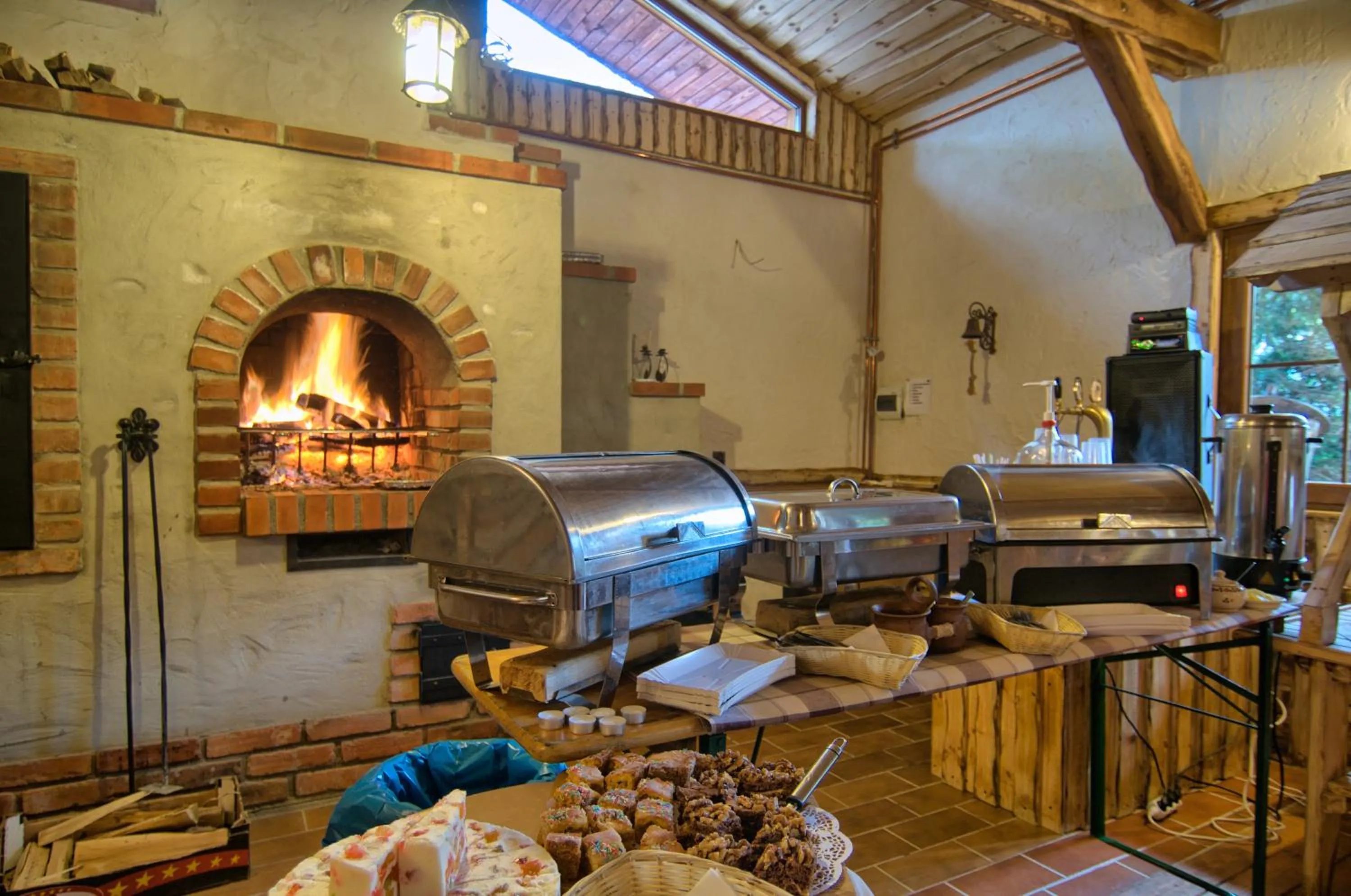 BBQ facilities in Hotel Pod Szrenicą