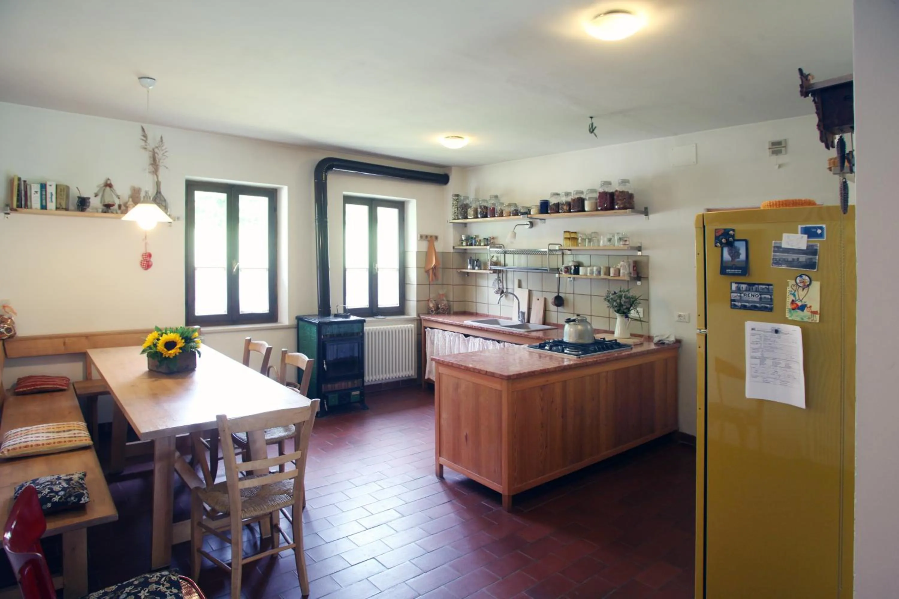 Kitchen or kitchenette in Alla Casetta B&B
