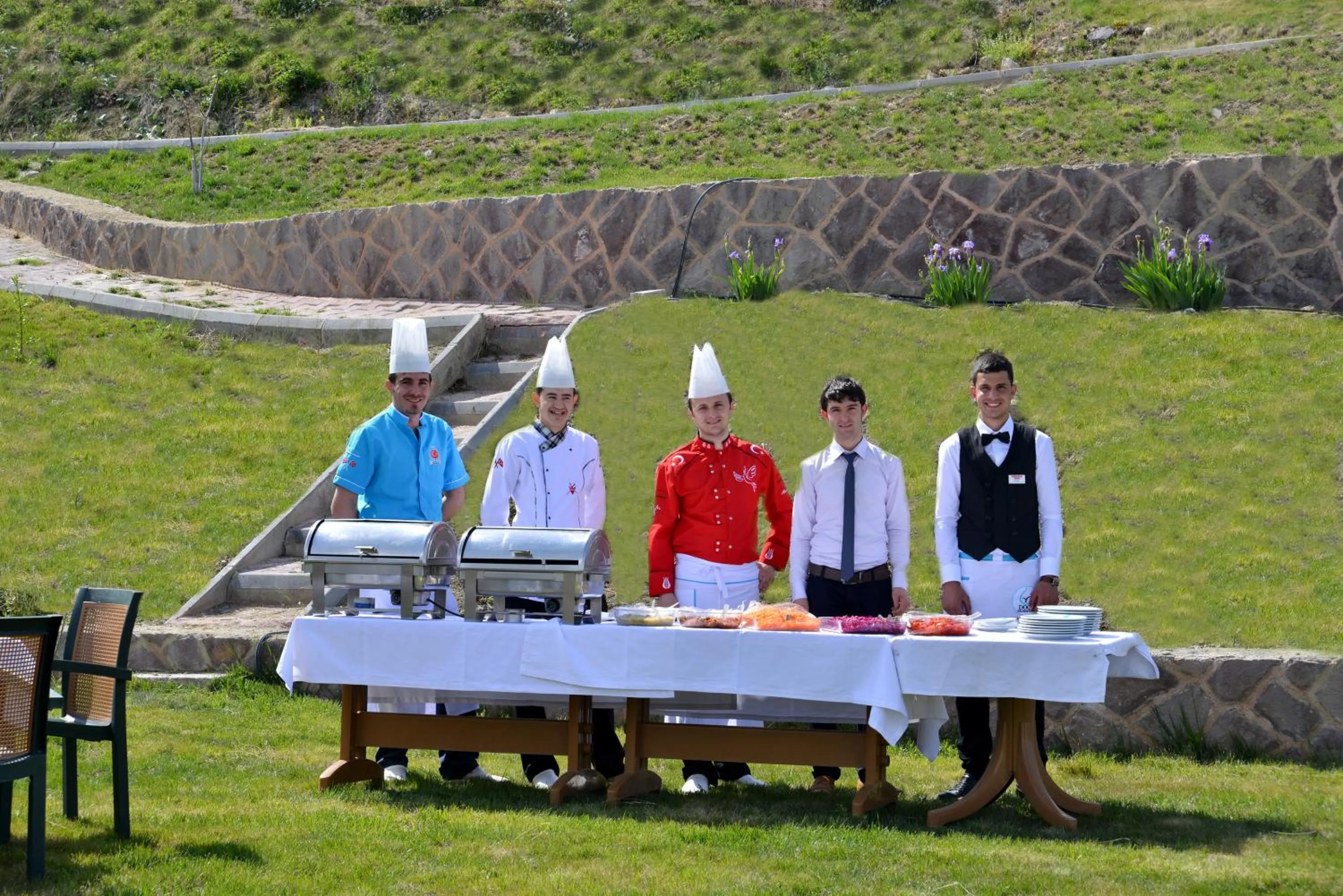 Staff in Doc's Thermal Hotel Wellness & Detox Spa