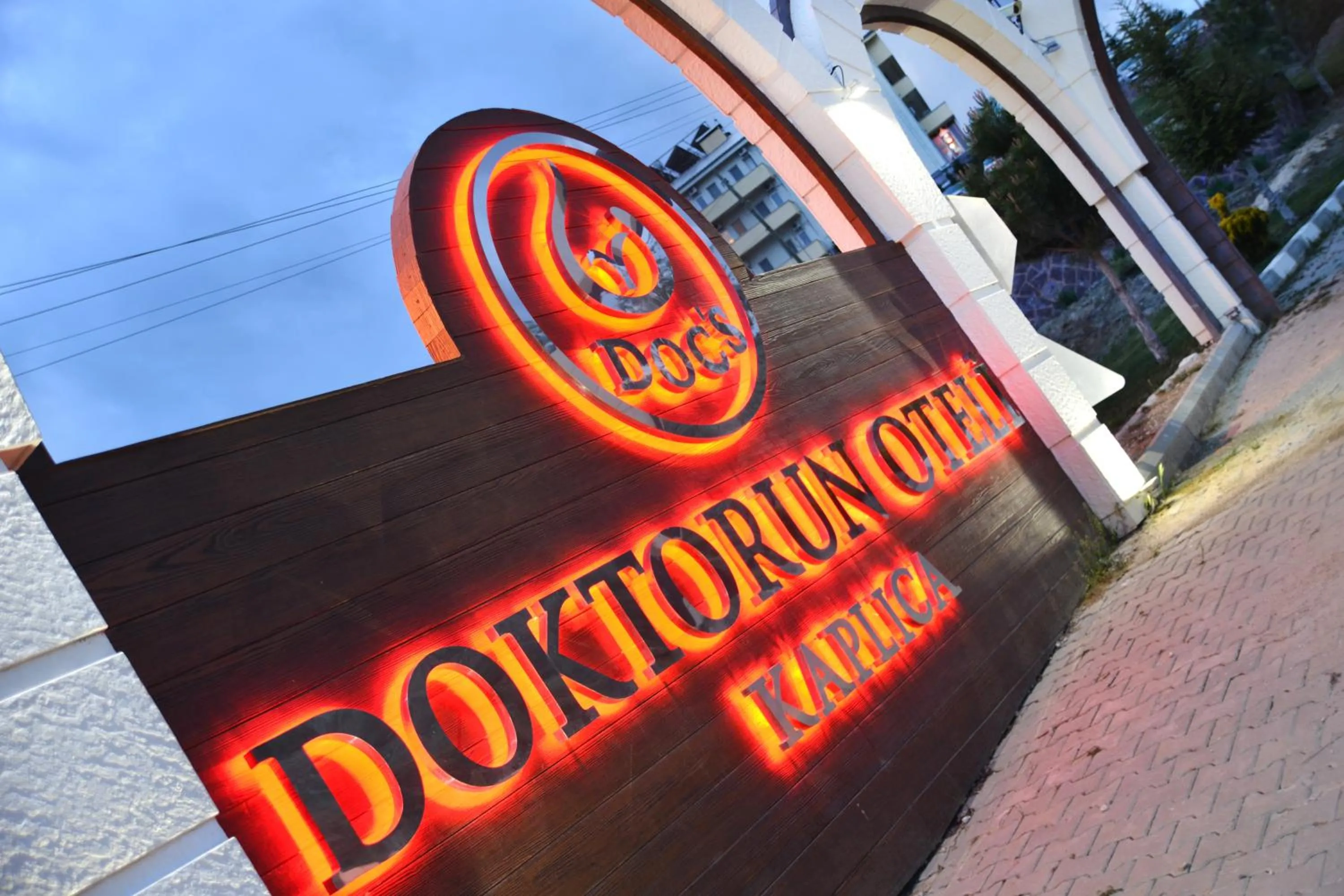 Facade/entrance in Doc's Thermal Hotel Wellness & Detox Spa