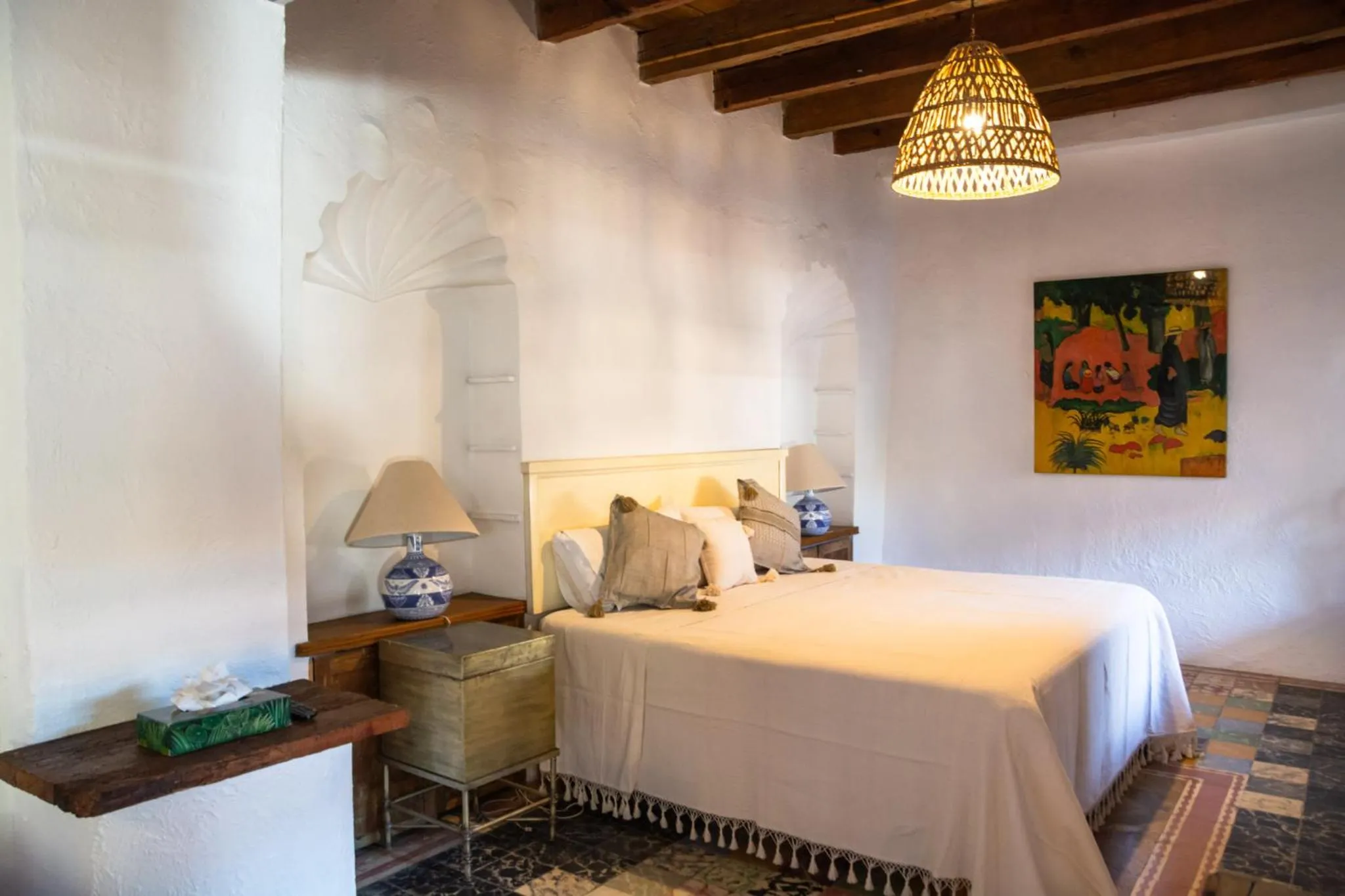 Bed in Batucada Hotel Boutique