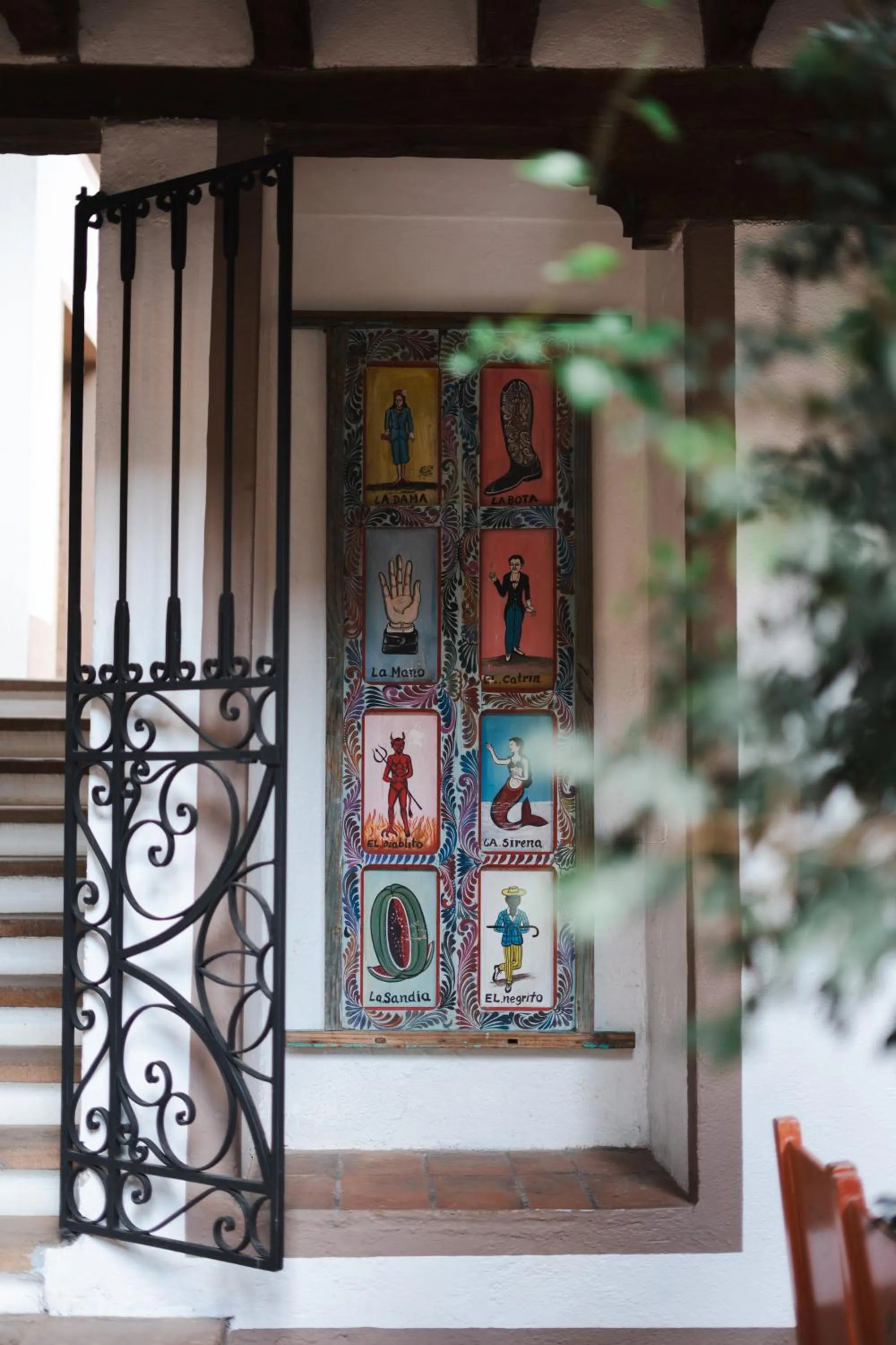 Decorative detail in Batucada Hotel Boutique