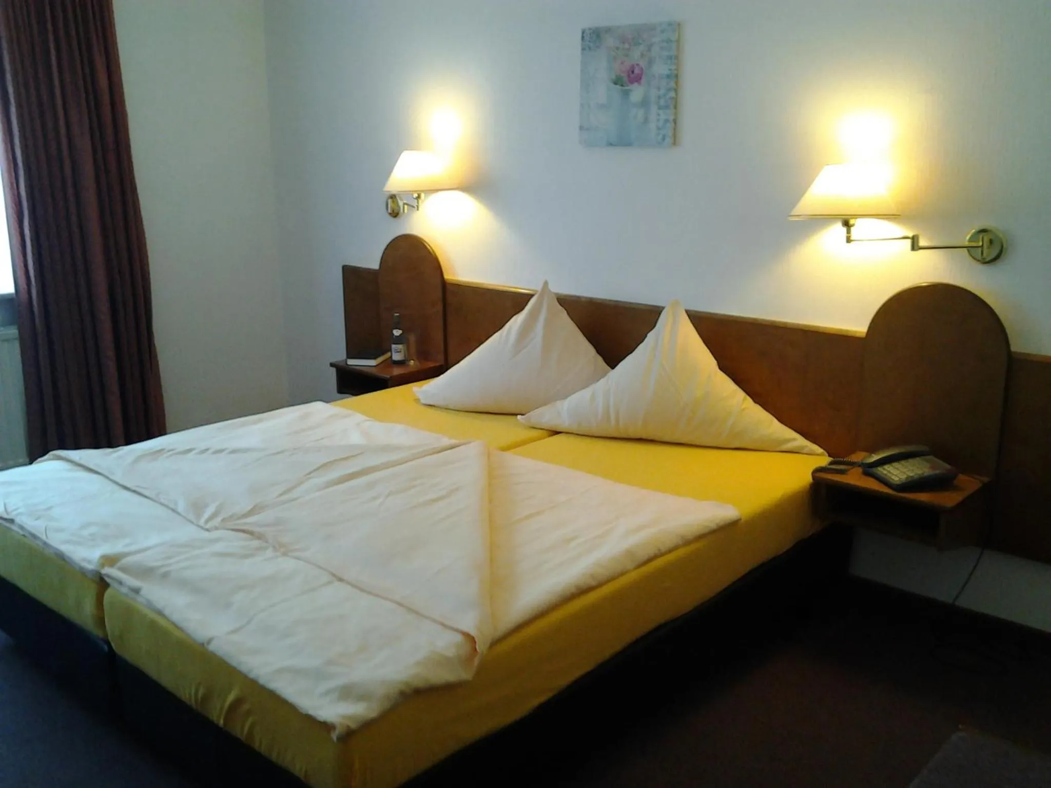 Bed in Heidehotel Herrenbrücke