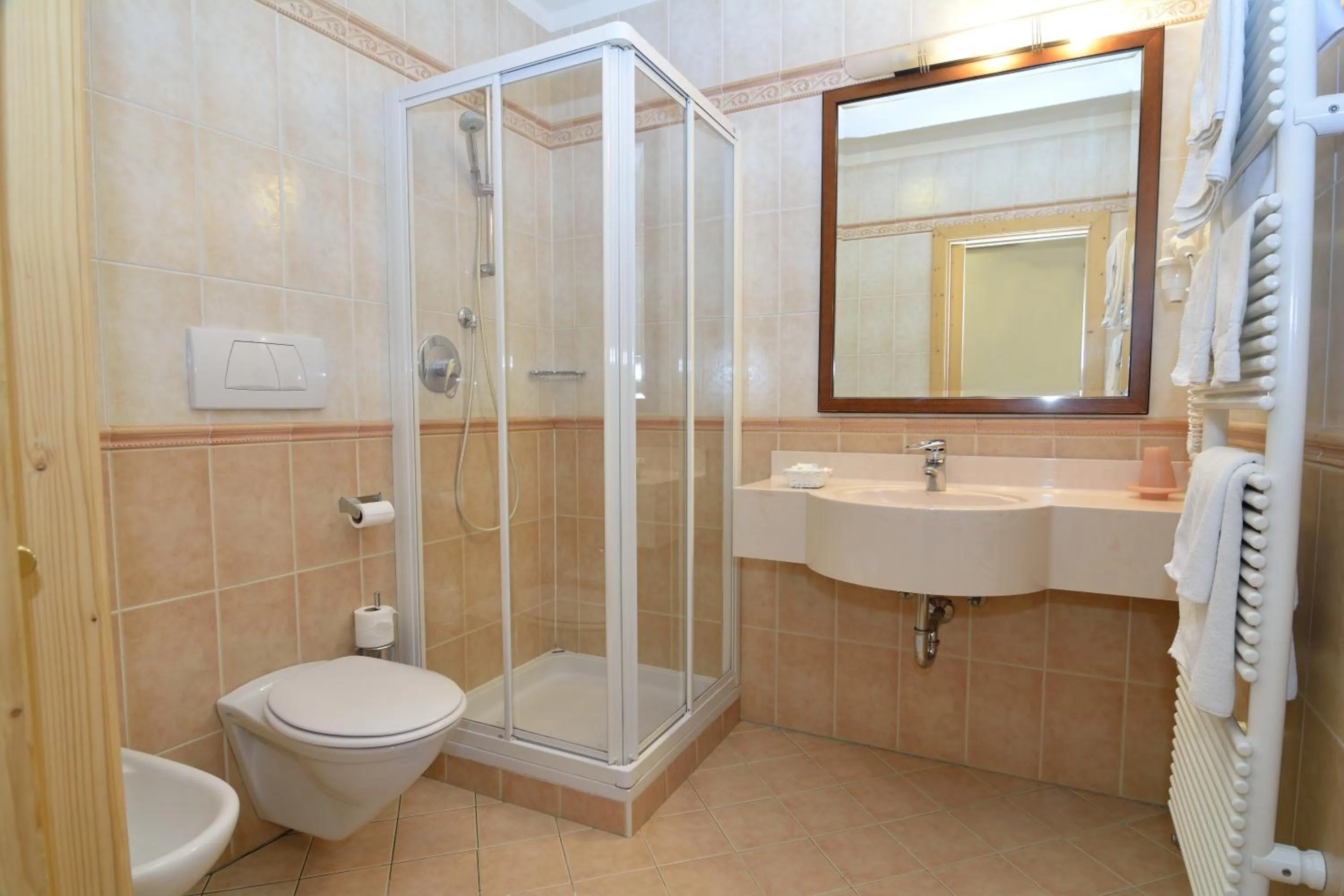 Bathroom in Hotel Silvana