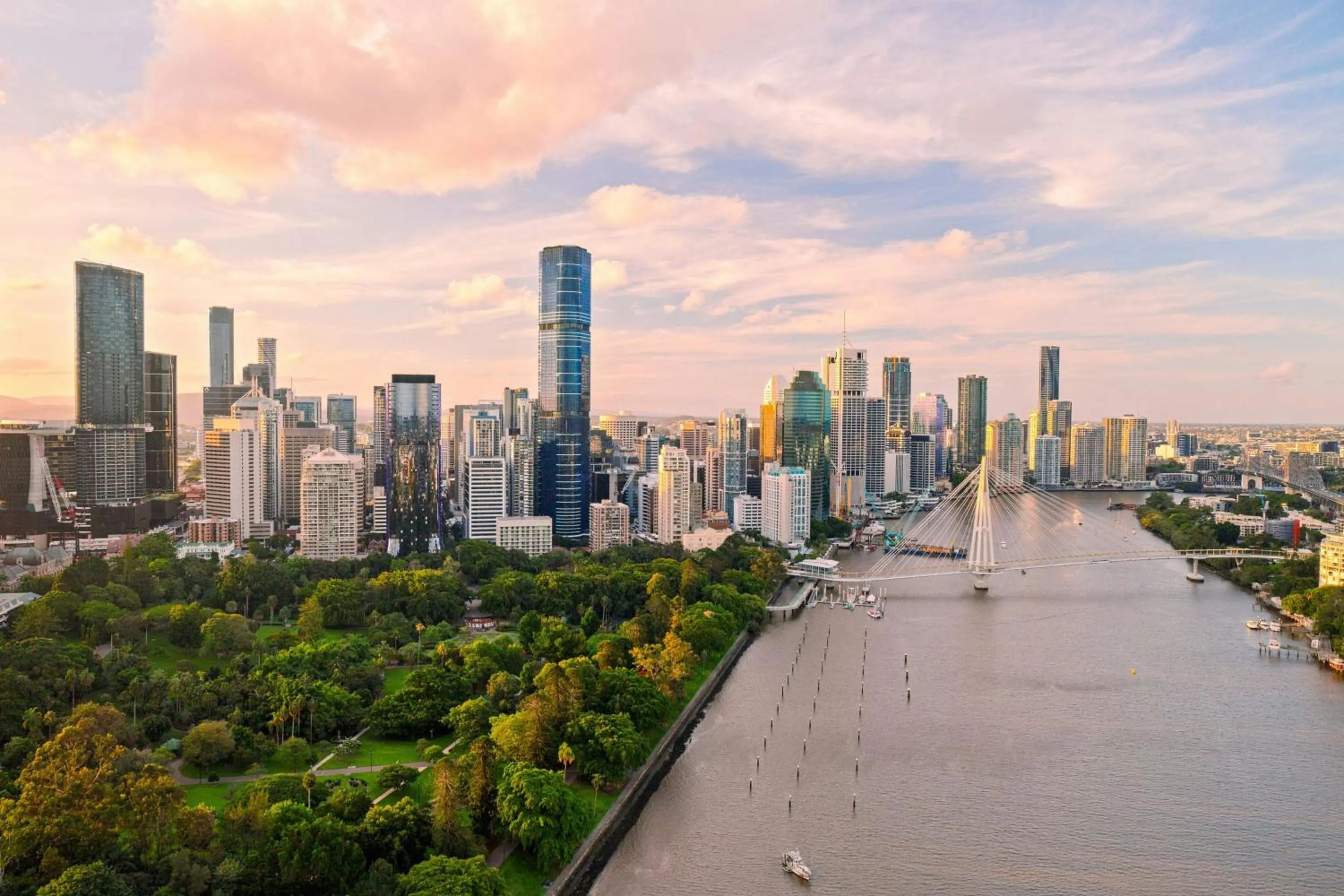 View (from property/room) in Brisbane Marriott Hotel