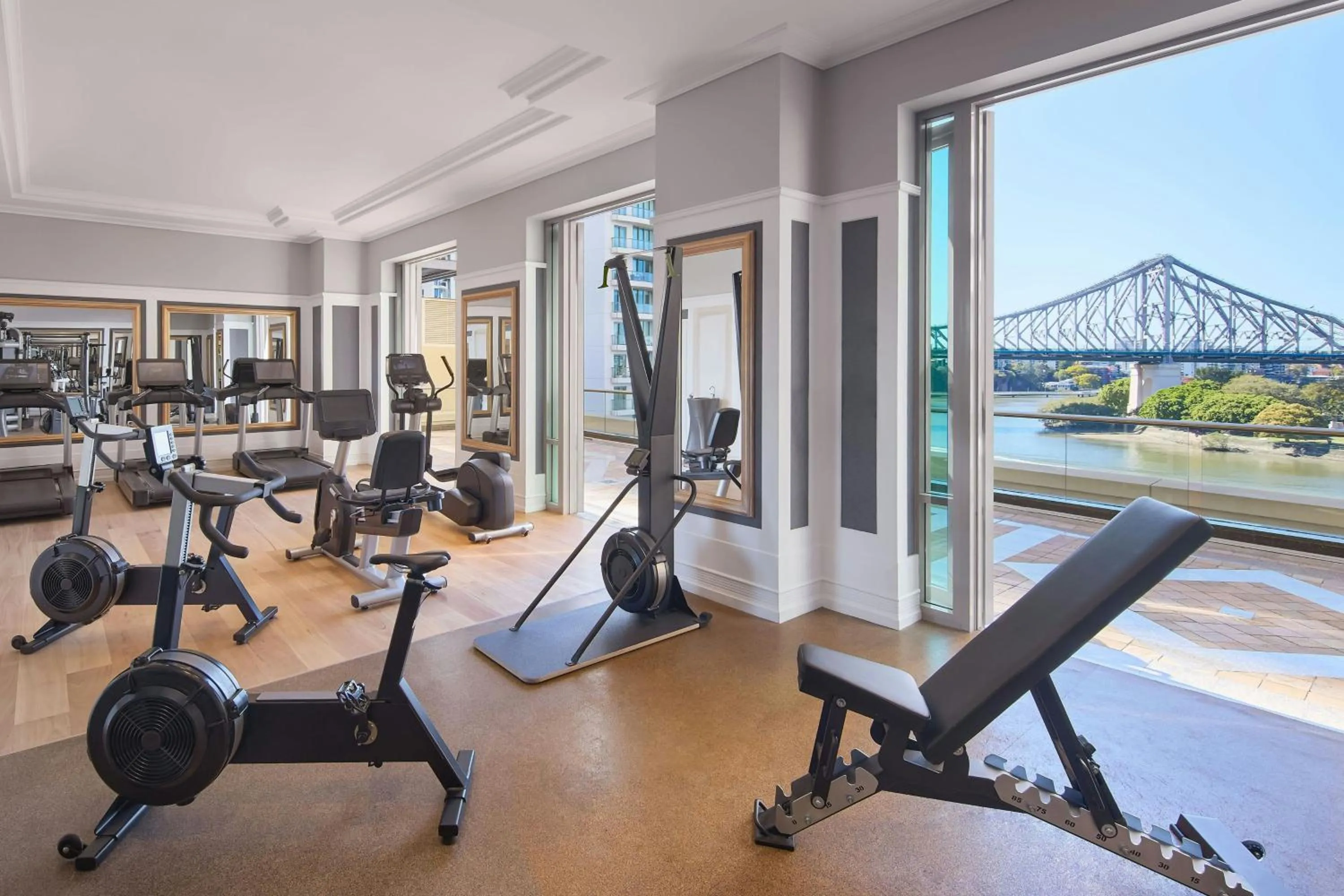 Fitness centre/facilities in Brisbane Marriott Hotel