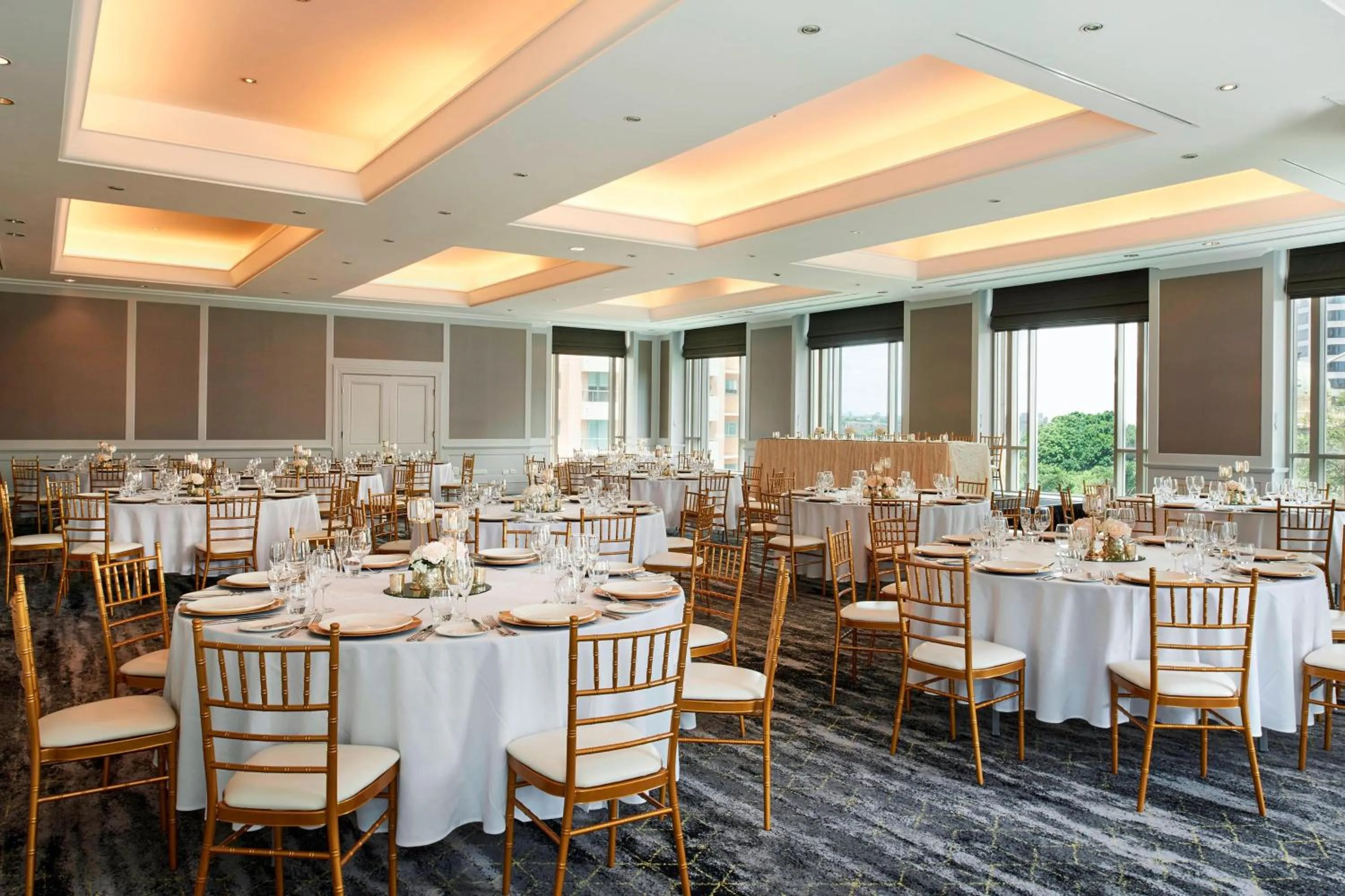 Lobby or reception in Brisbane Marriott Hotel