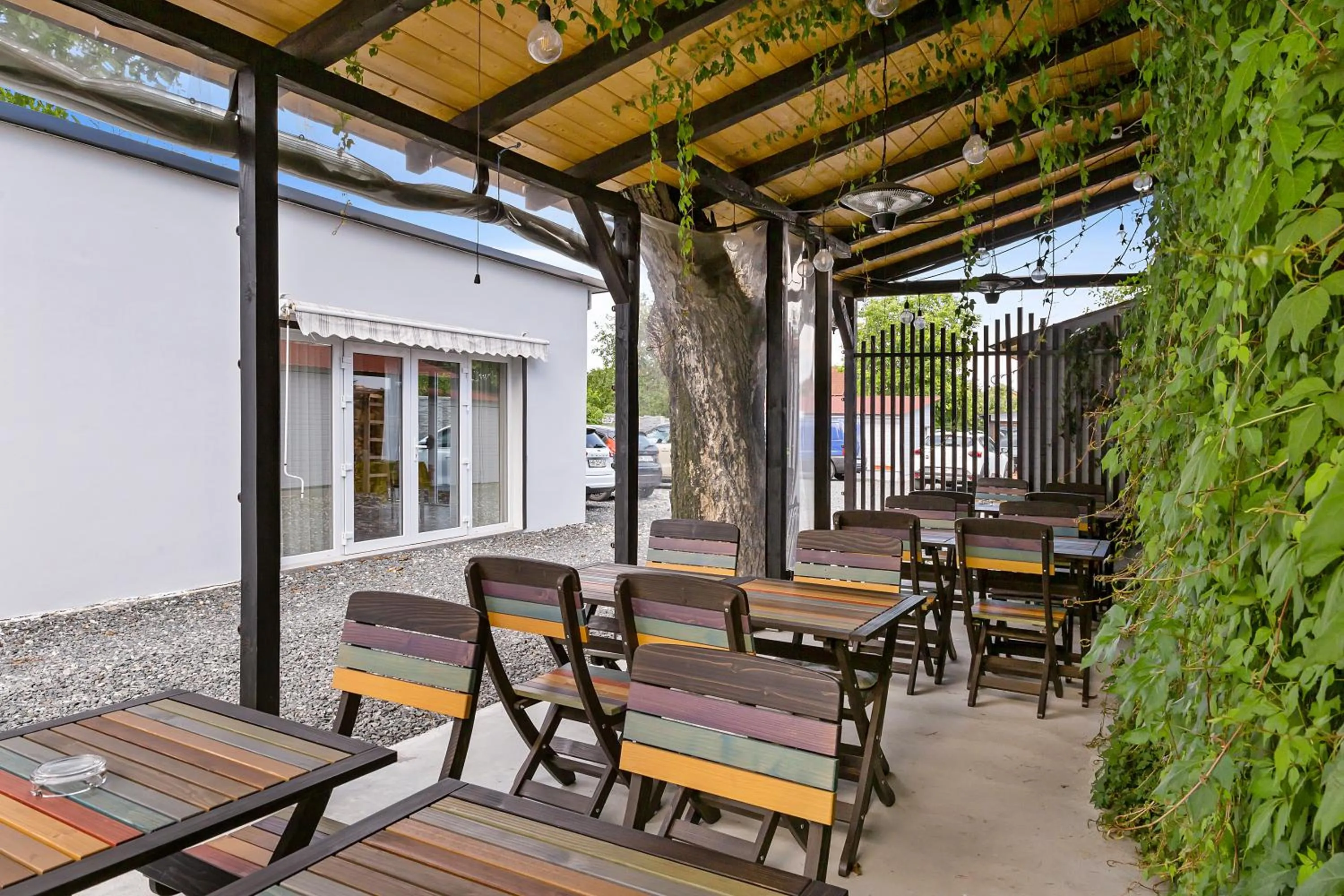 Balcony/Terrace in Pensiunea Alina "Adults Only"