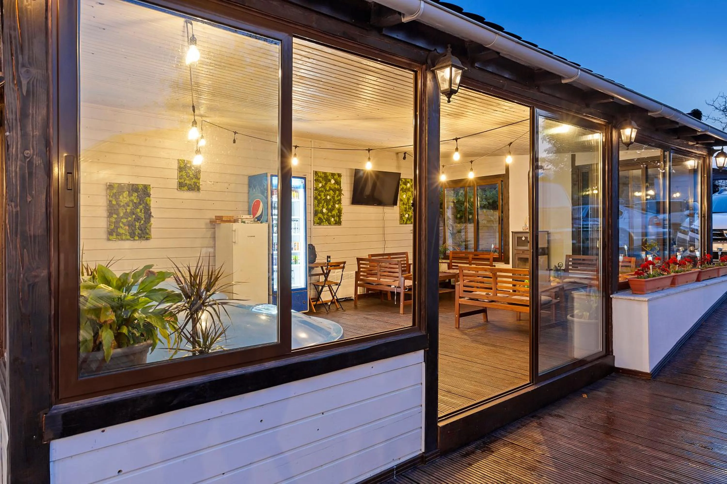 Hot Tub in Pensiunea Alina "Adults Only"