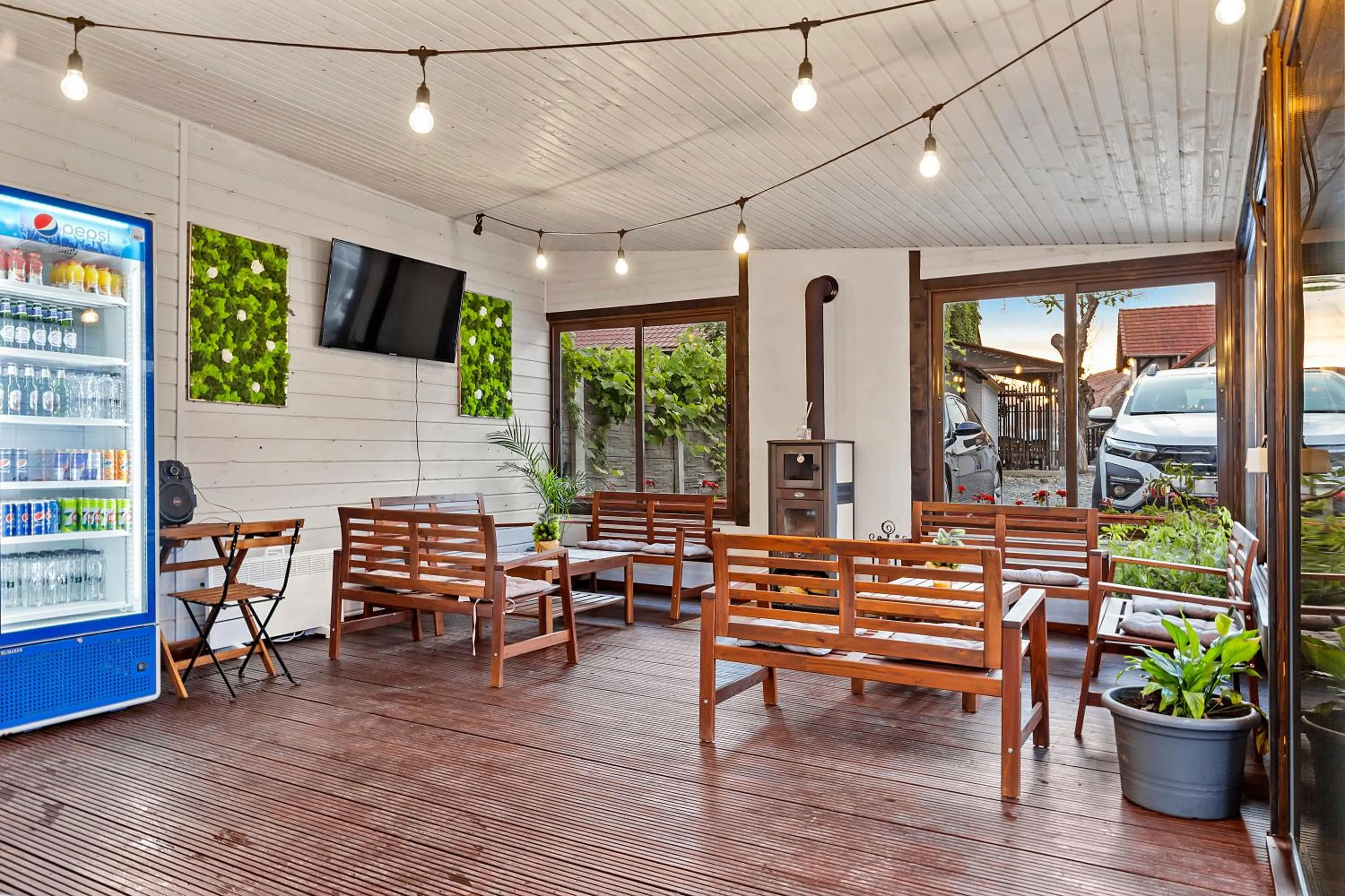 Hot Tub in Pensiunea Alina "Adults Only"