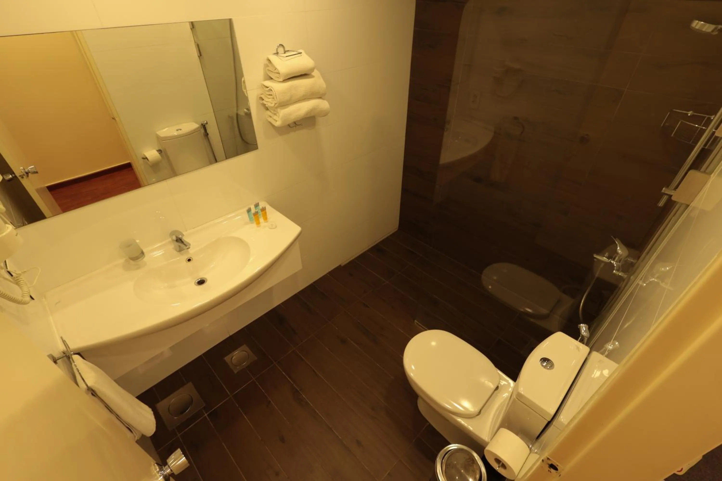 Toilet in Monteverde Hotel