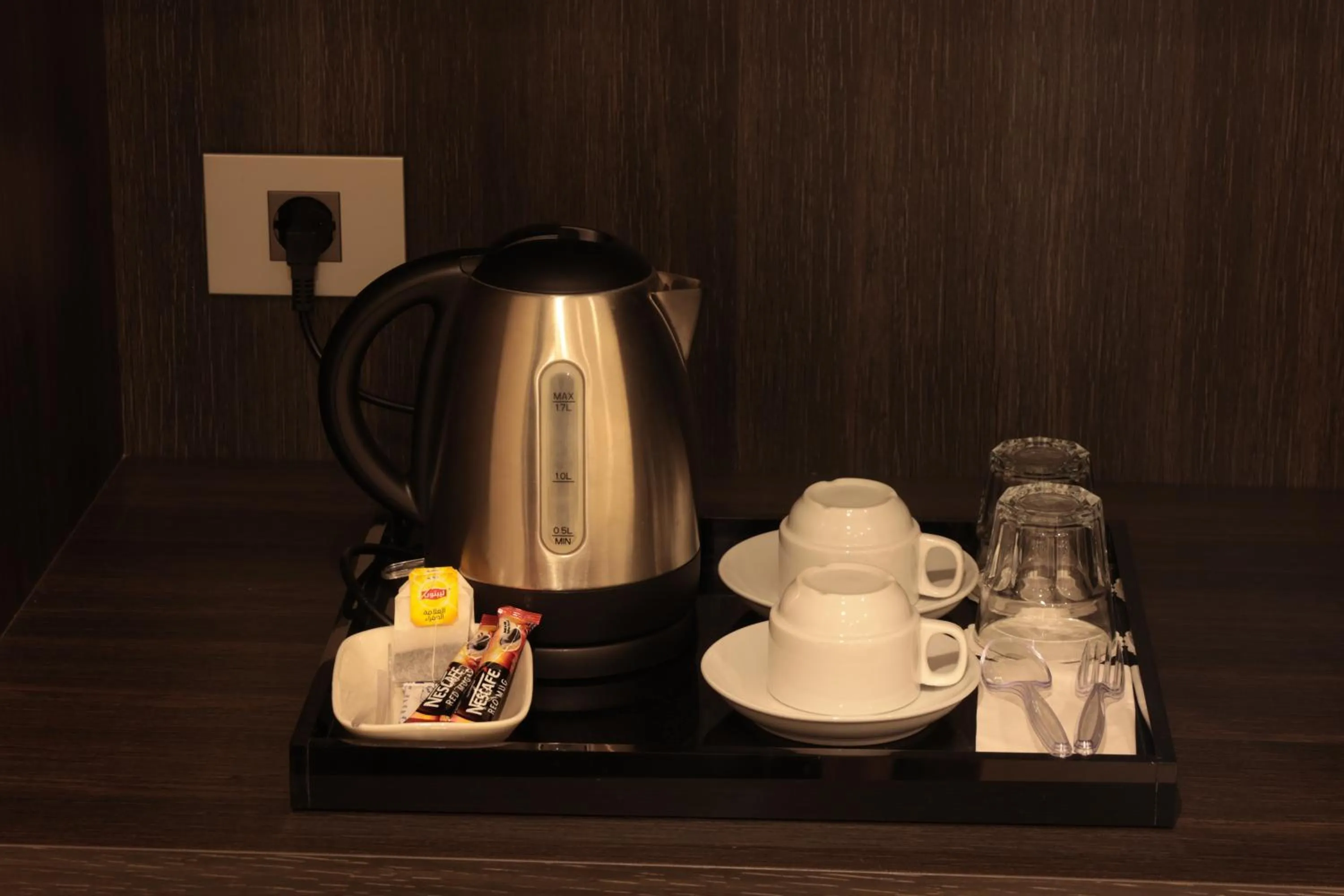 Coffee/tea facilities in Monteverde Hotel