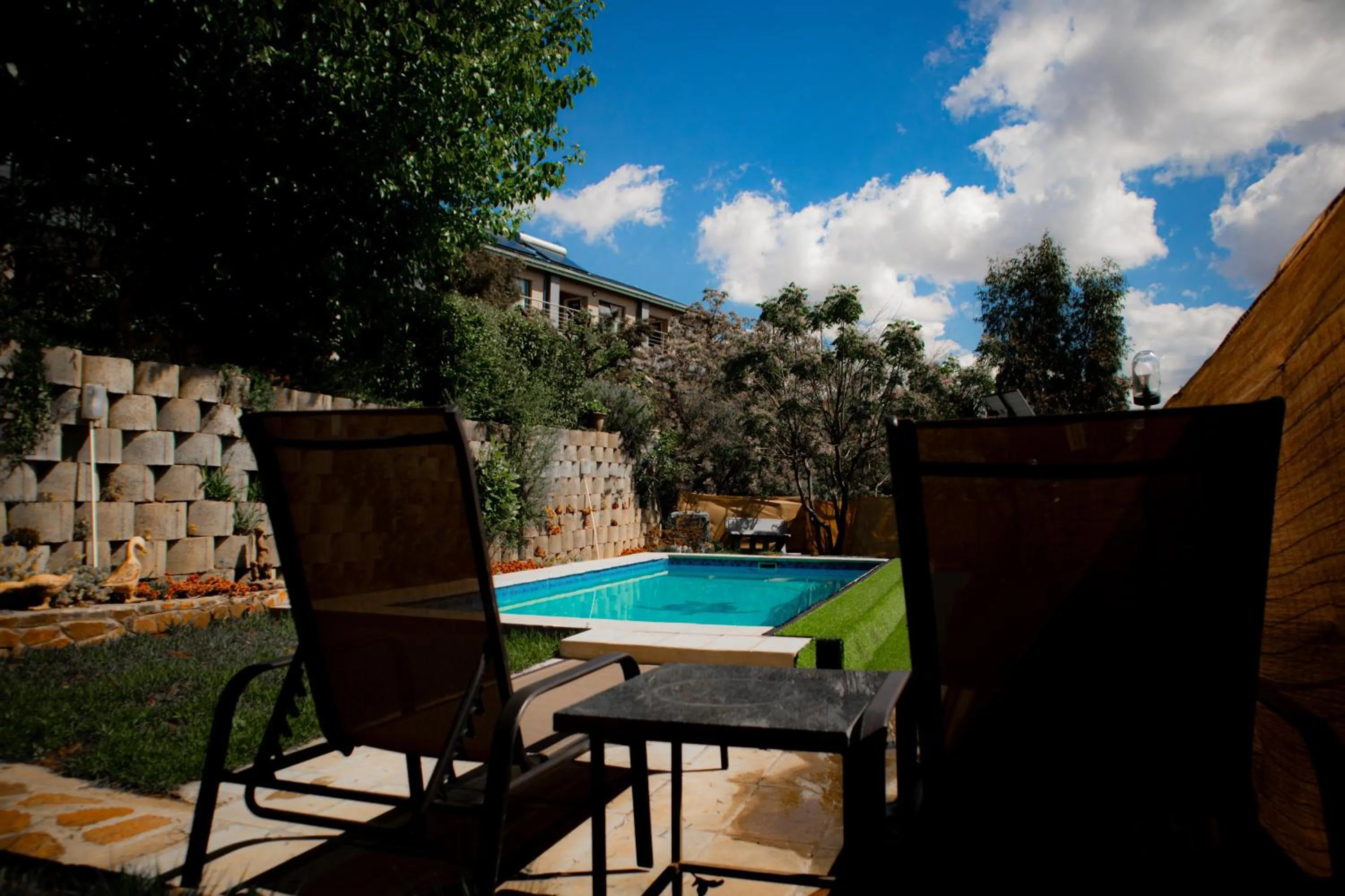 Swimming pool in Noble Hearts Bed & Breakfast