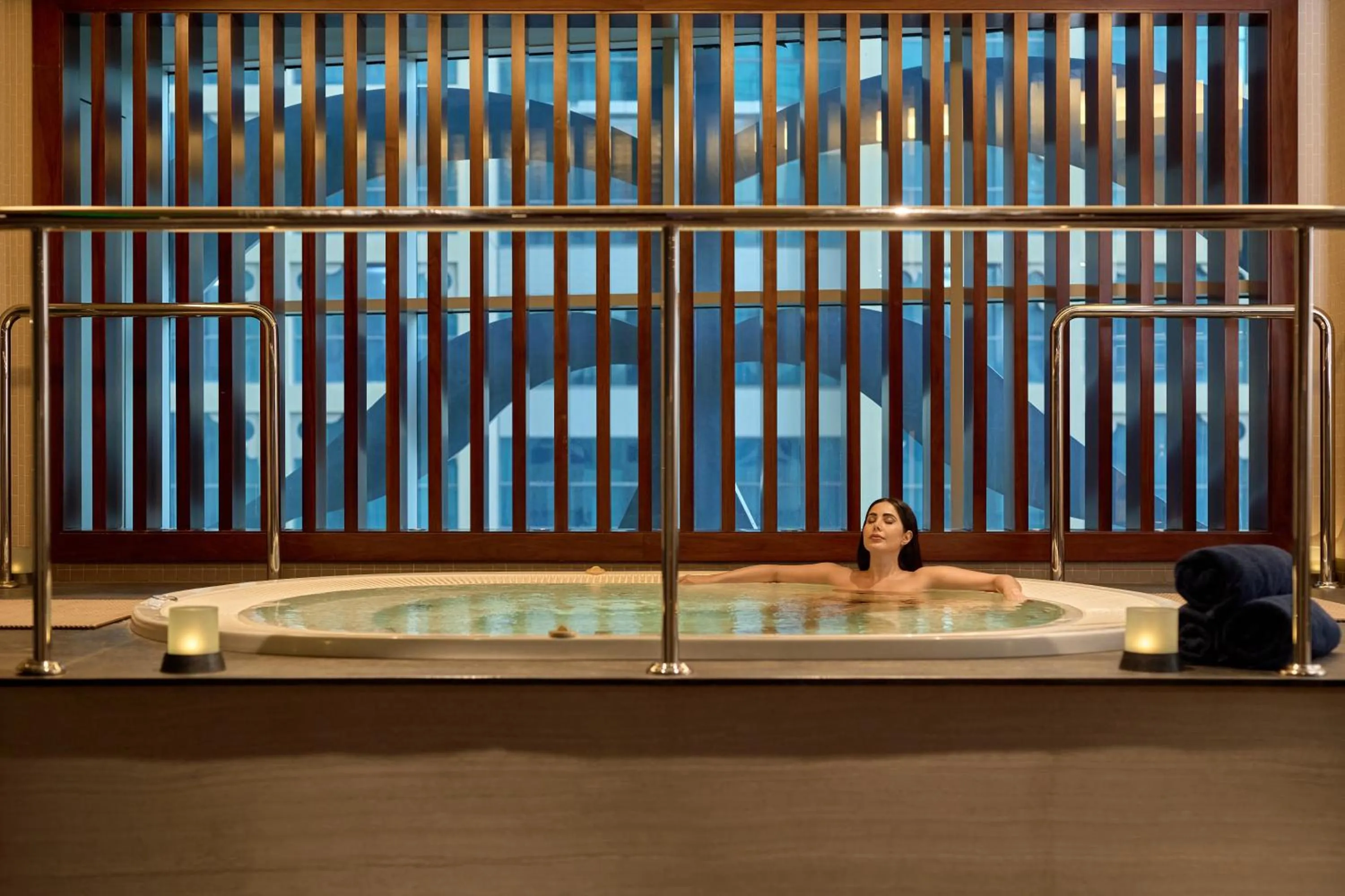 Hot Tub in Grand Millennium Al Wahda Executive Apartments