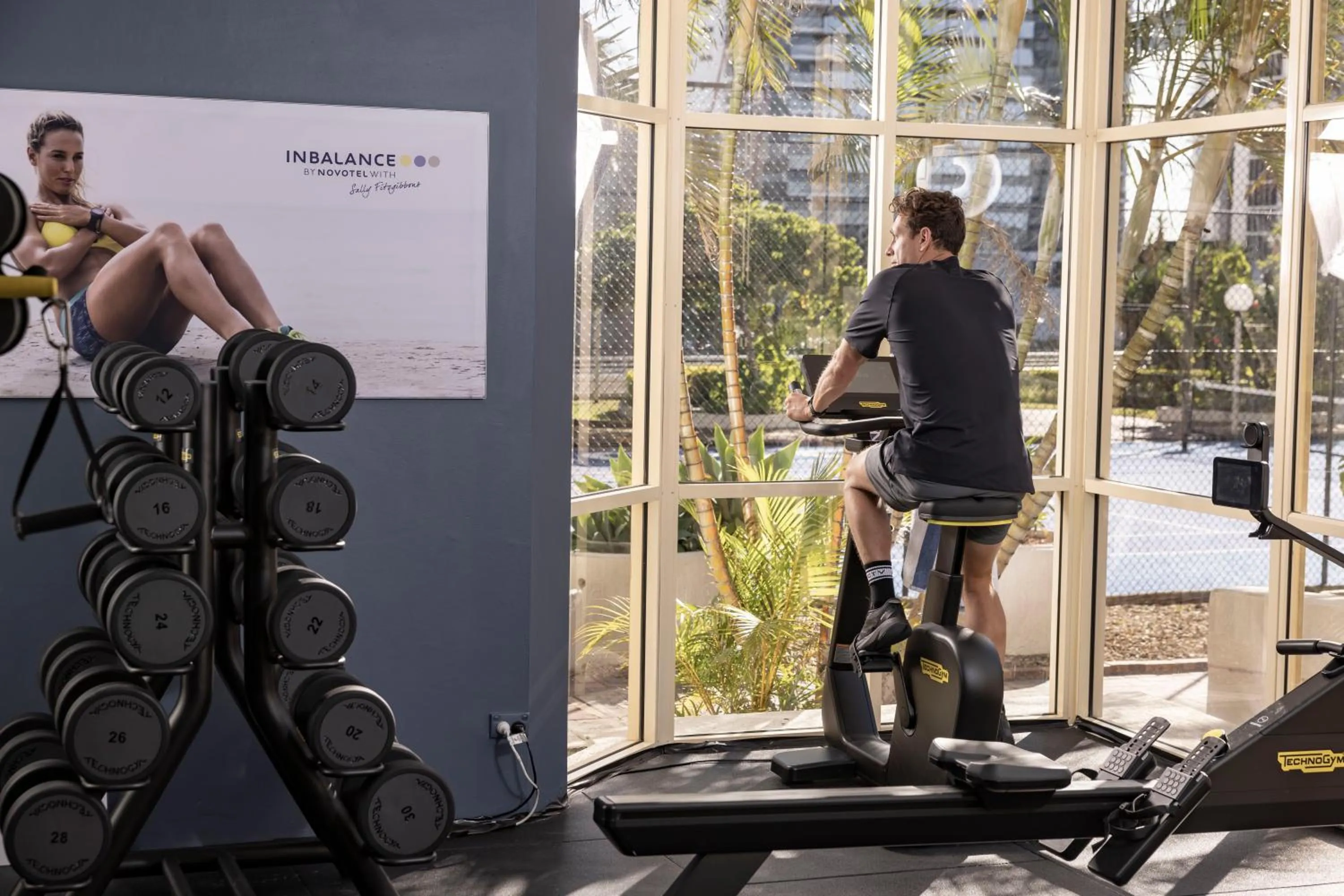 Fitness centre/facilities in Novotel Surfers Paradise