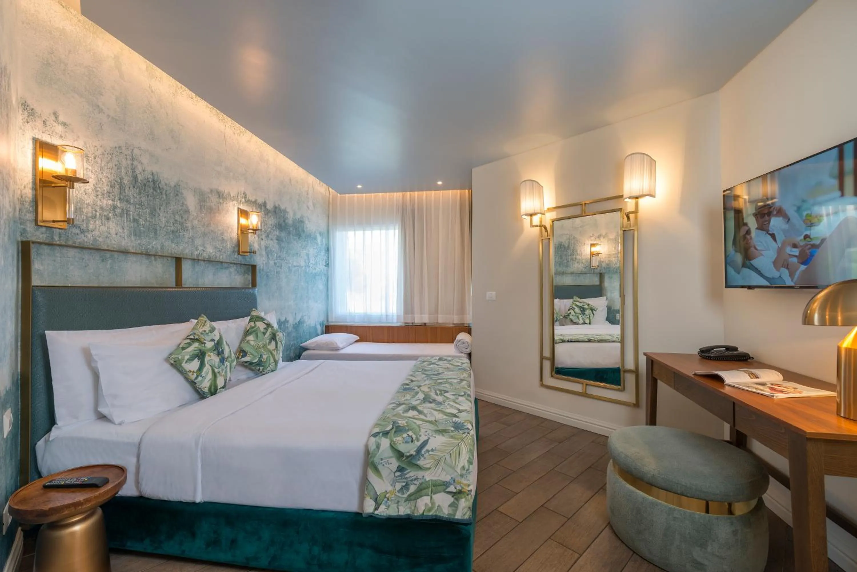 Bedroom, Bed in U Coral Beach Club Eilat – Ultra All inclusive