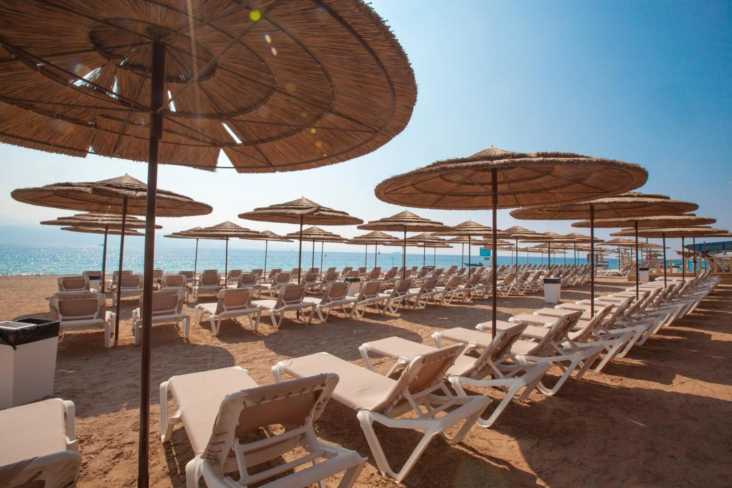 Beach in U Coral Beach Club Eilat – Ultra All inclusive