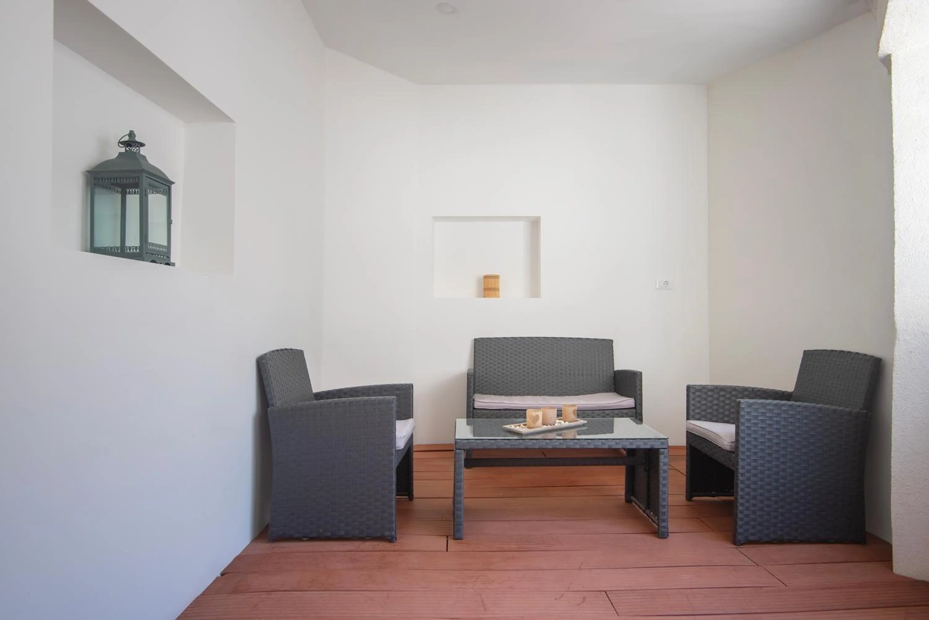 Balcony/Terrace in D&A Amphitheatre Apartments with free parking