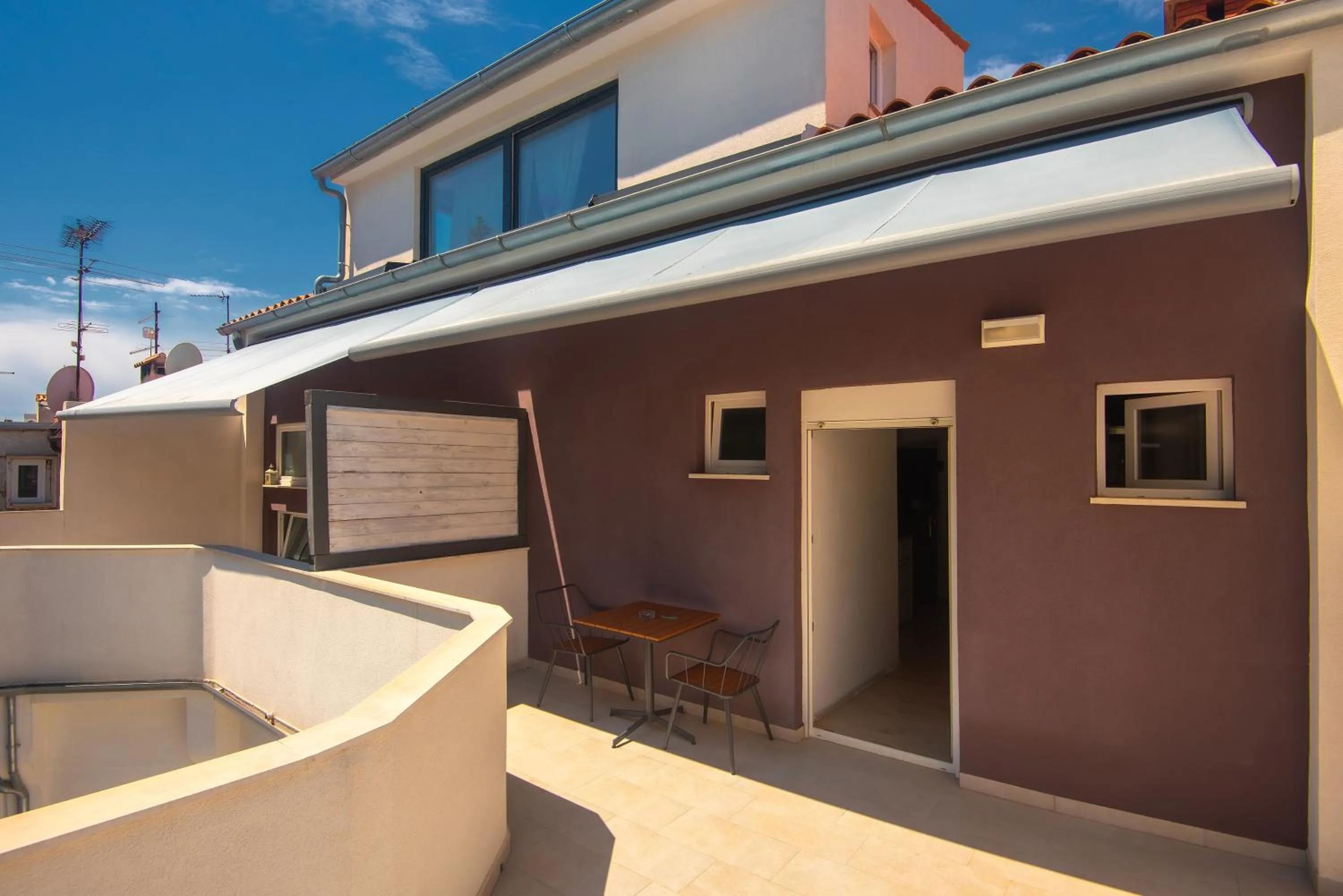 Balcony/Terrace in D&A Amphitheatre Apartments with free parking