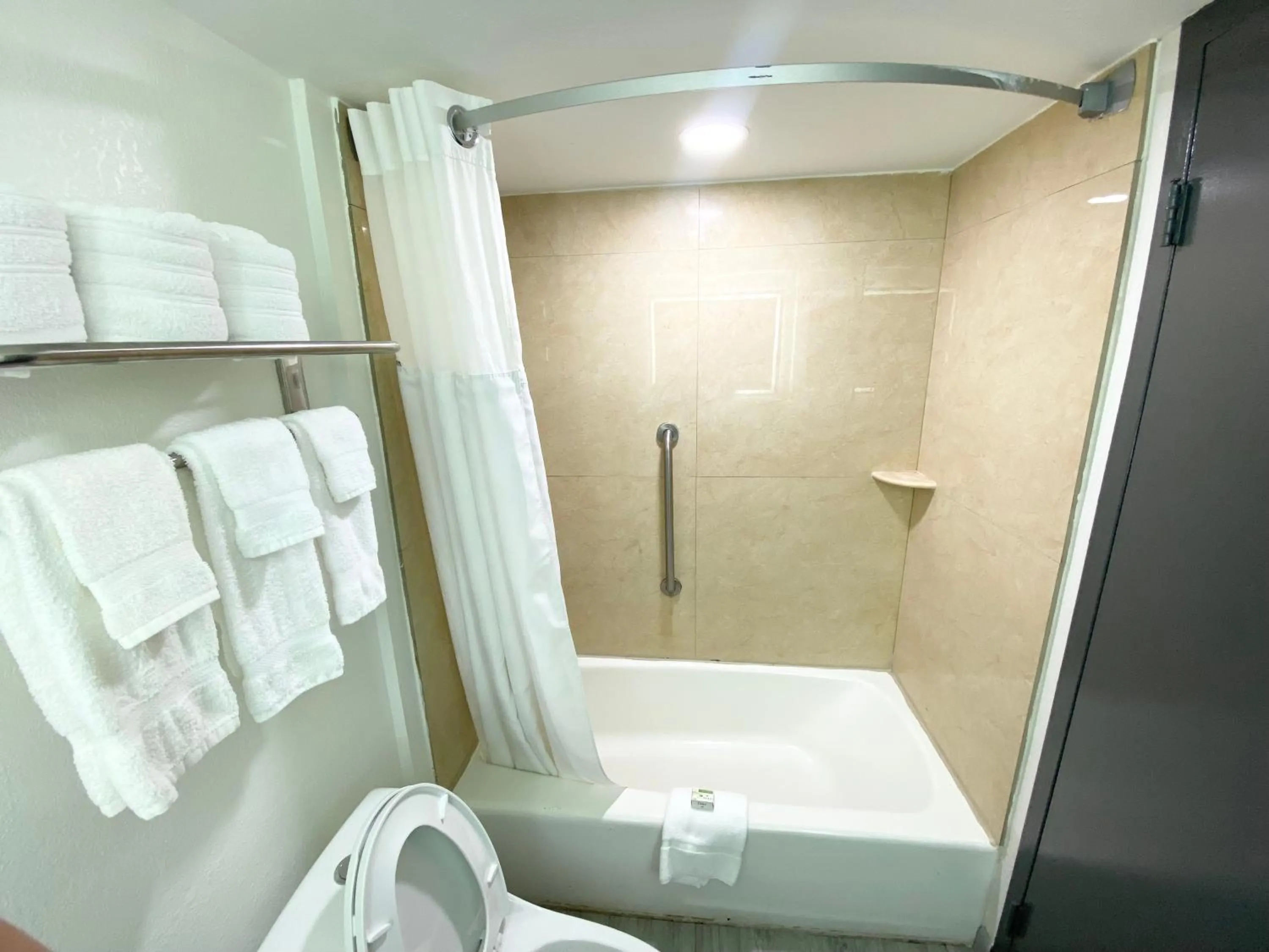 Toilet in Ramada by Wyndham Tuscaloosa