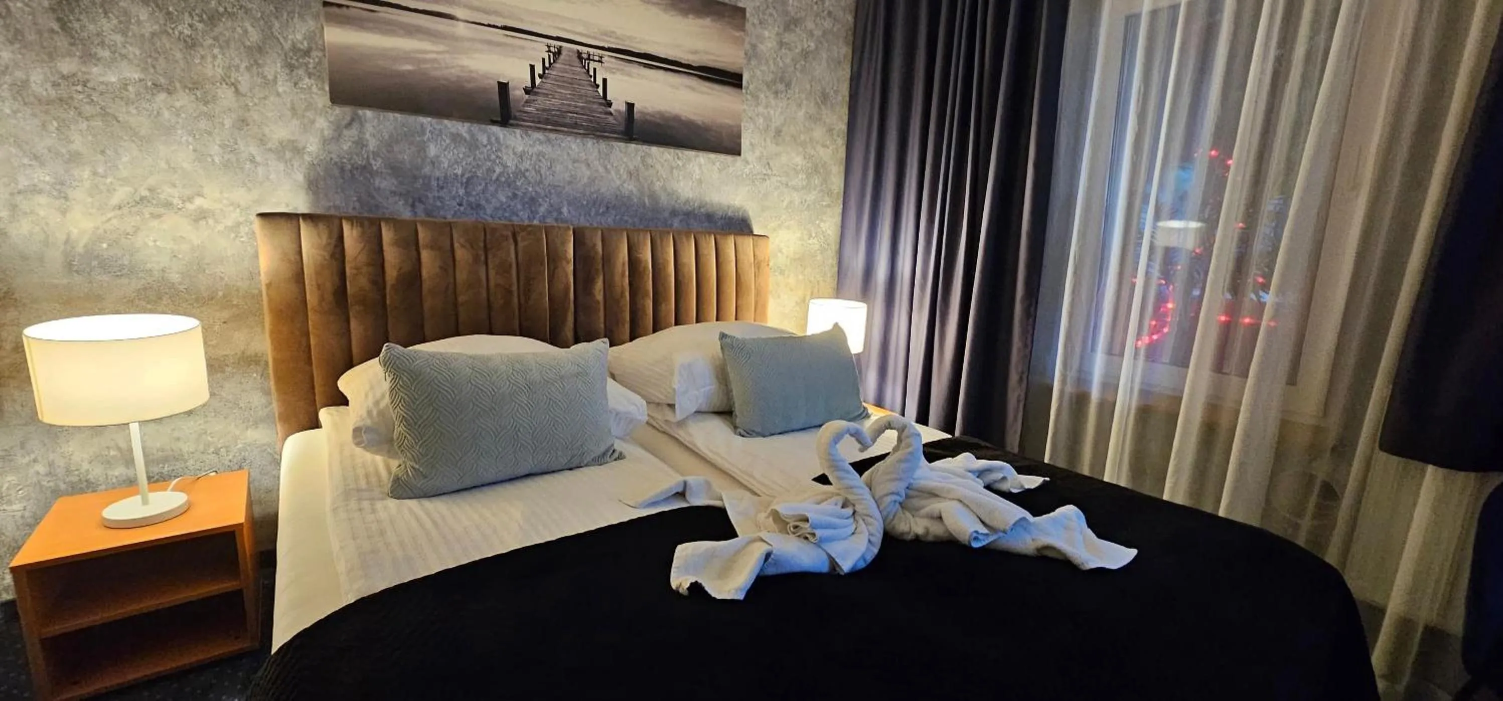 Bed in ZAJAZD ALBATROS Rzeszów SPA