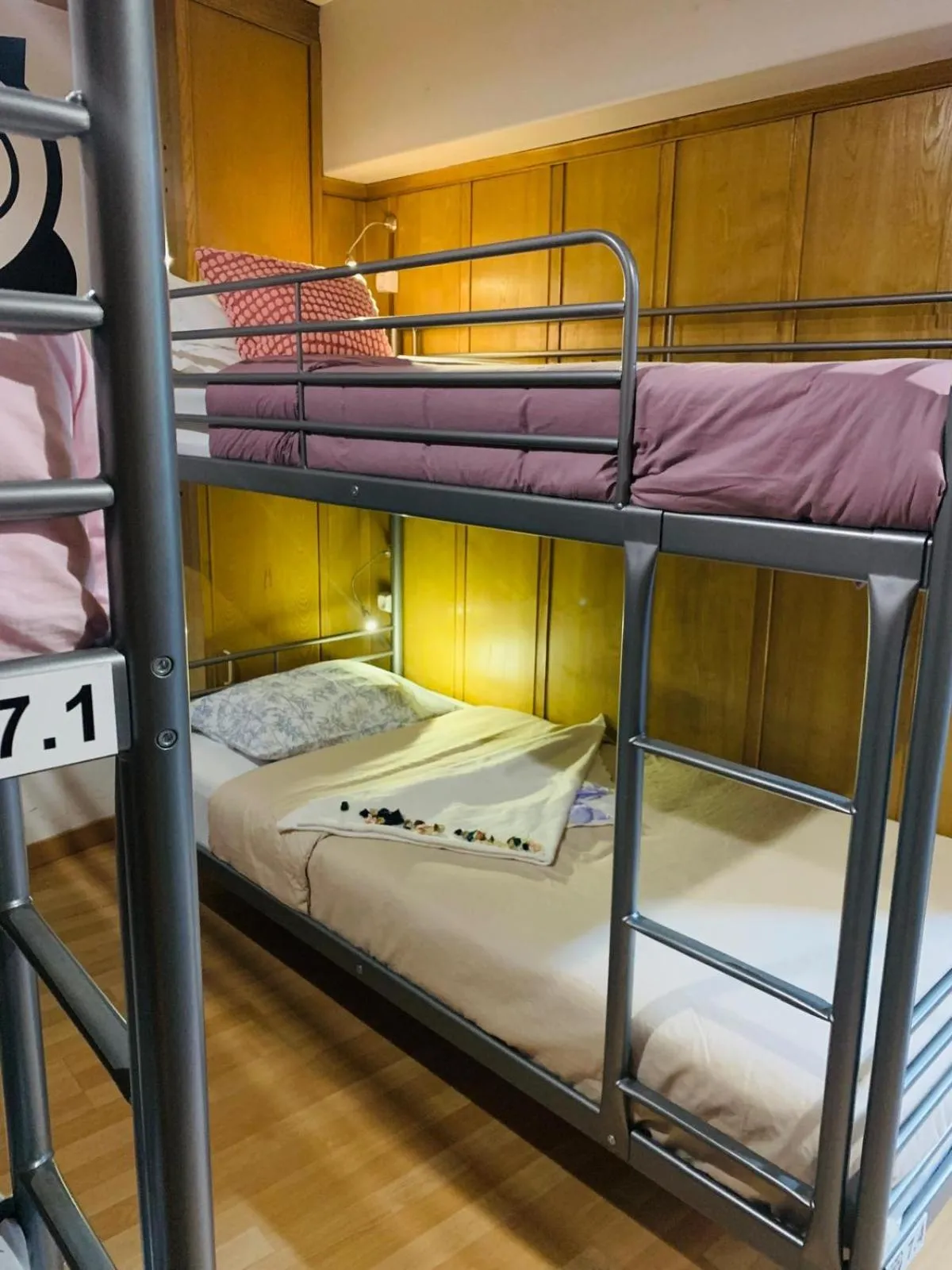 Bed in Corujinha Hostel