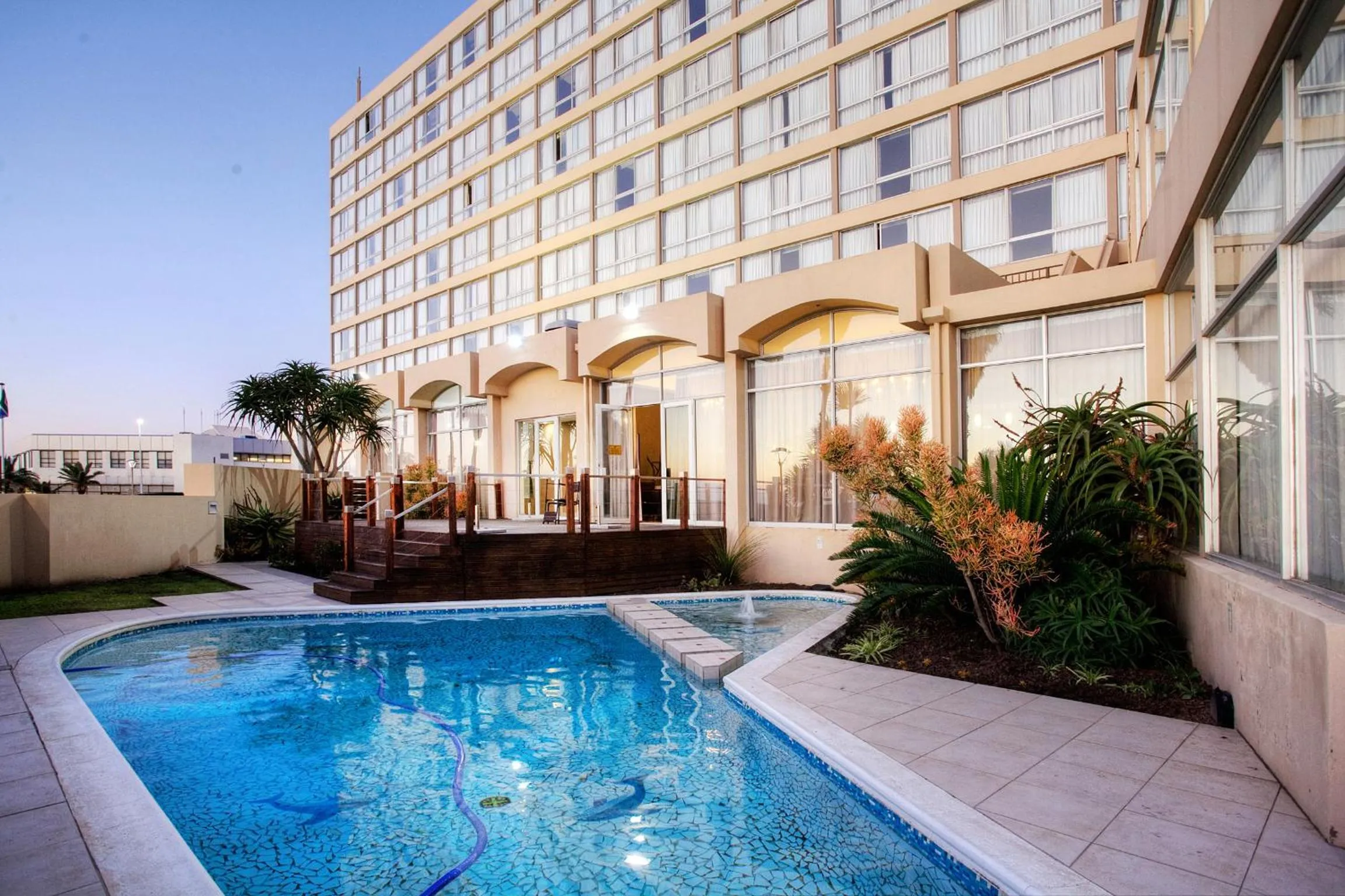 Swimming pool in Hotel Osner