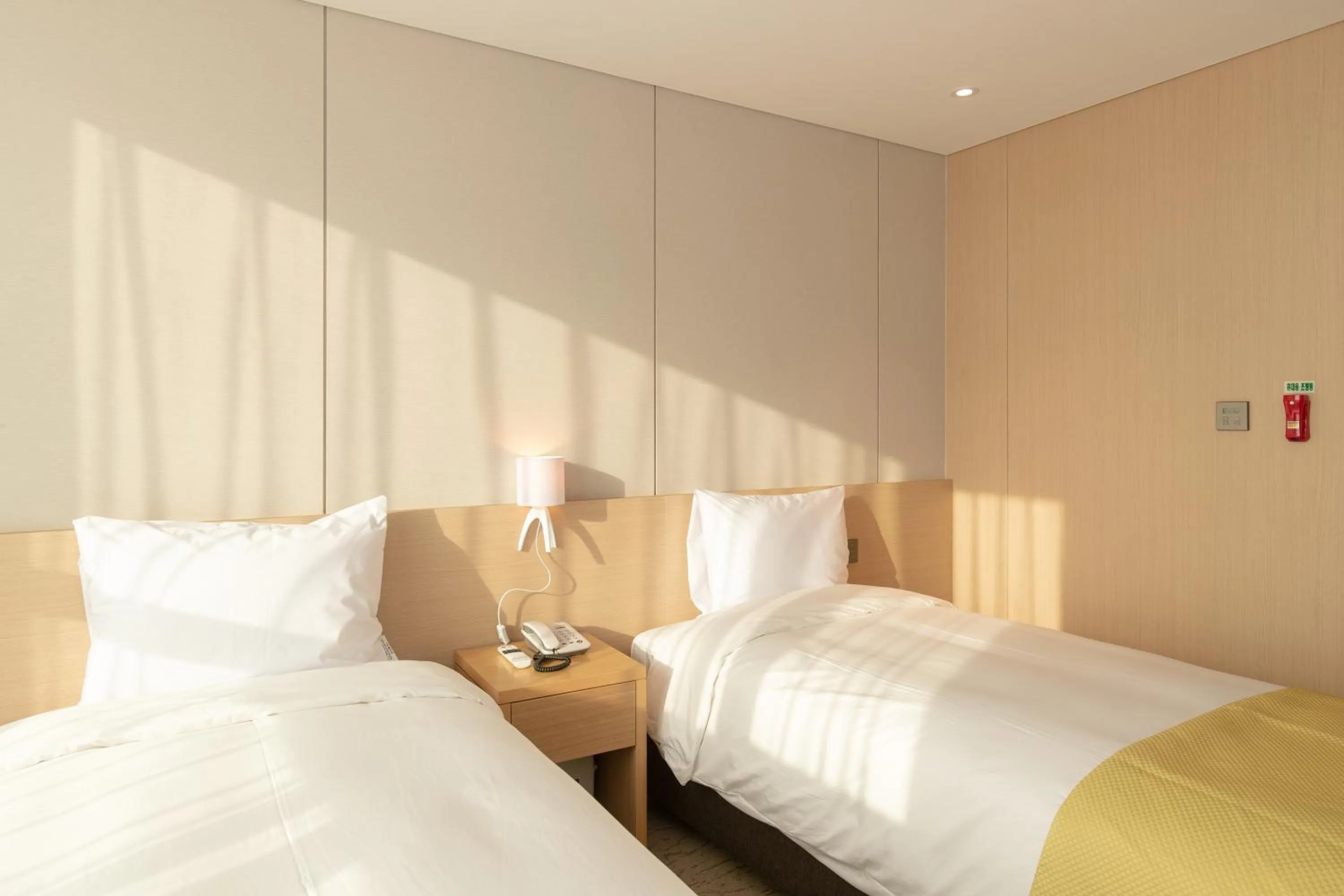 Bed in Hotel Winstory