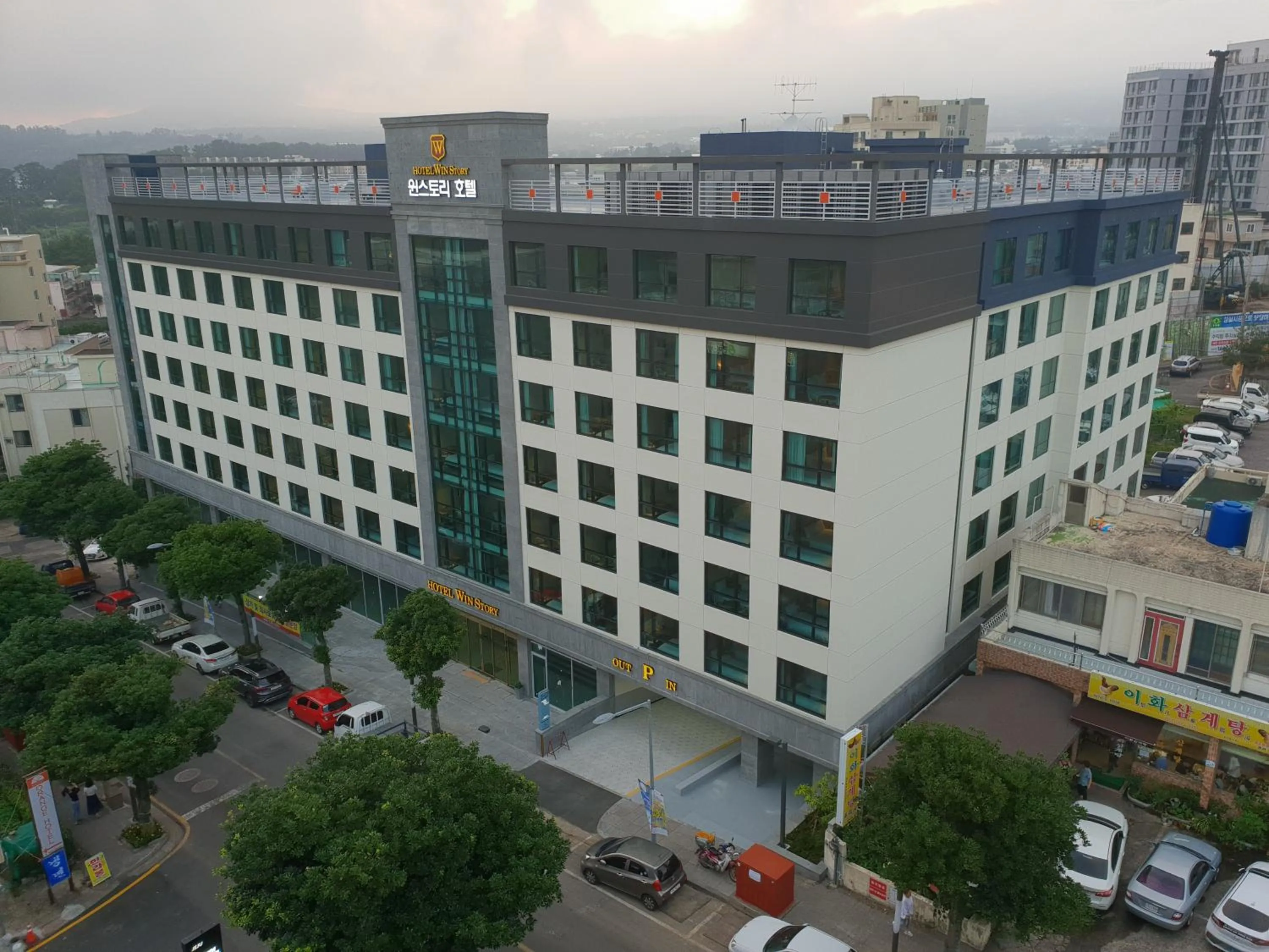 City view in Hotel Winstory