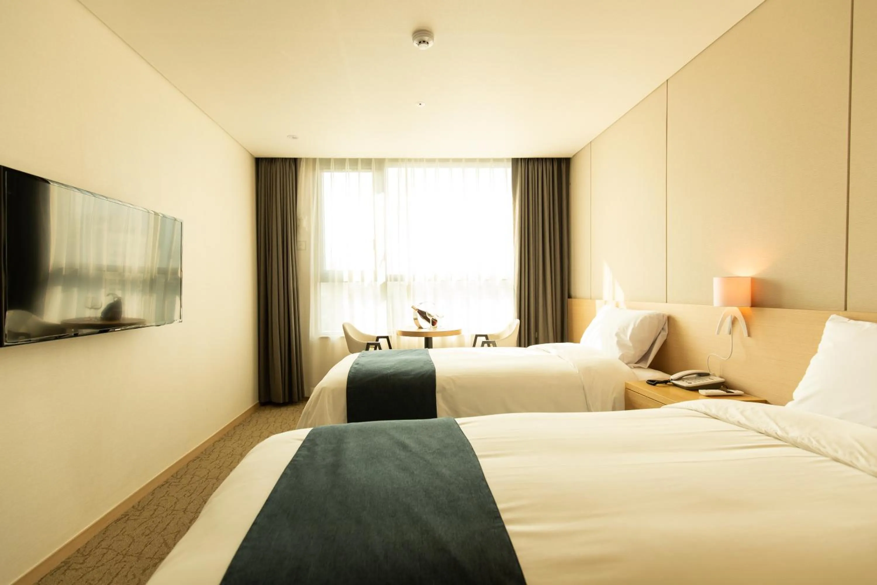 Bed in Hotel Winstory