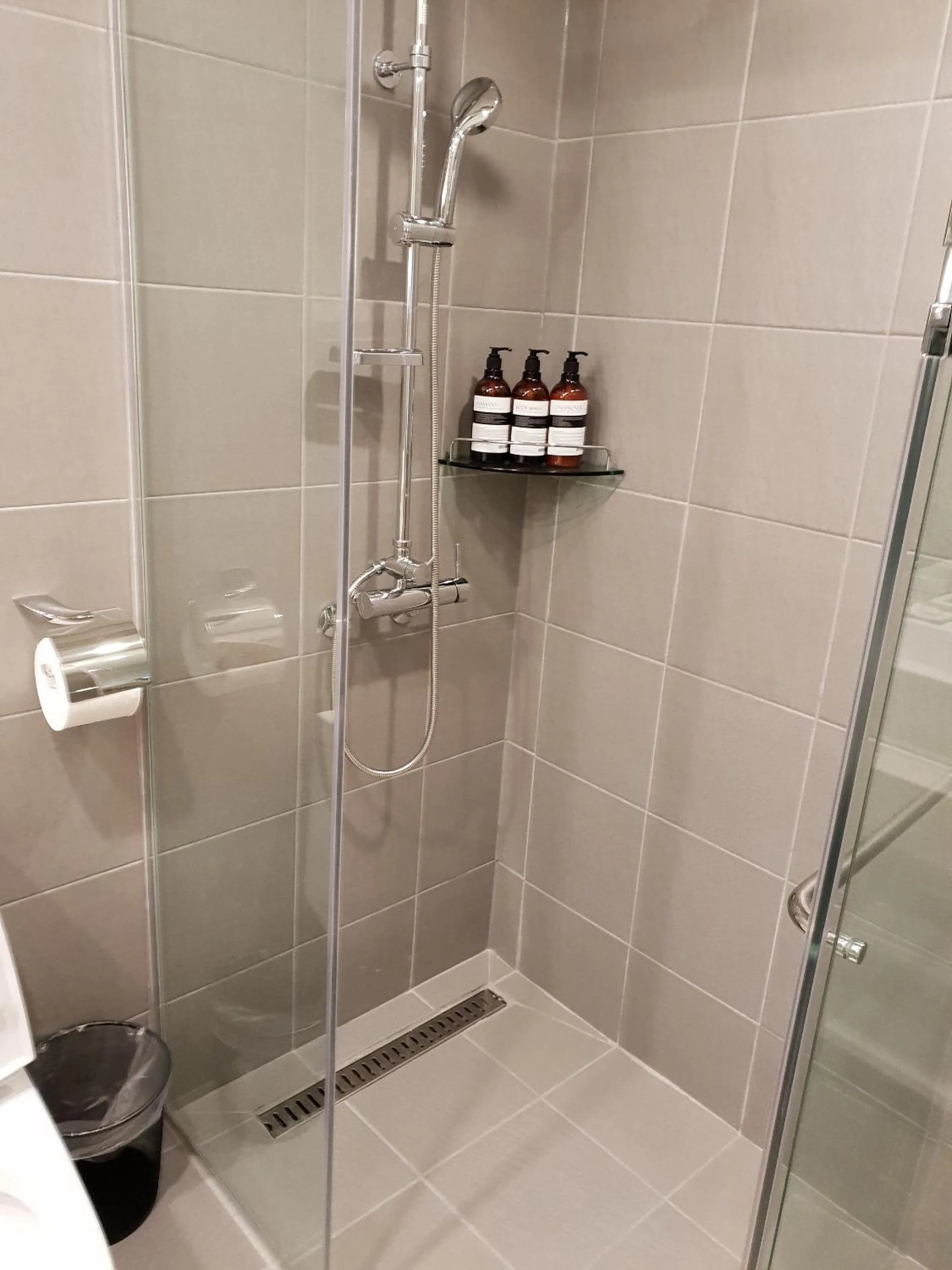 Shower in Hotel Winstory