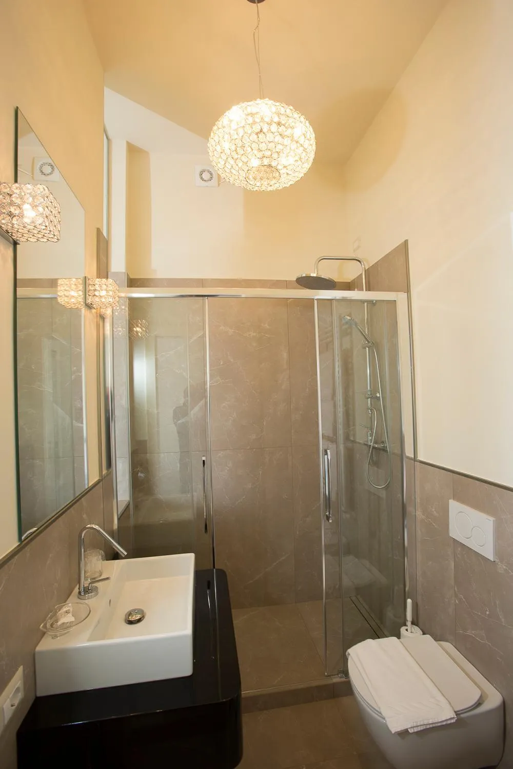 Shower in Boutique Hotel Villa Giulia