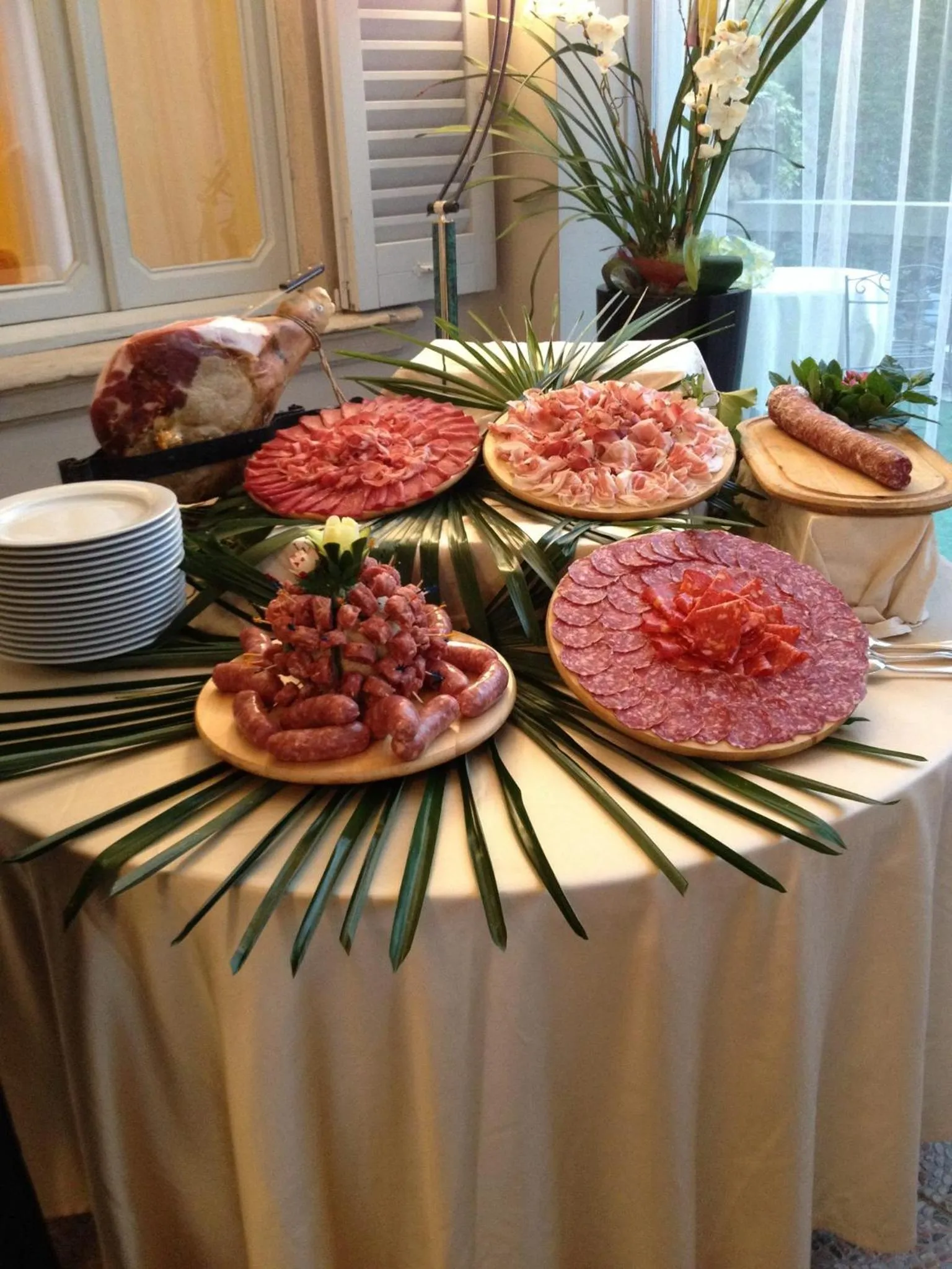 Buffet breakfast in Boutique Hotel Villa Giulia