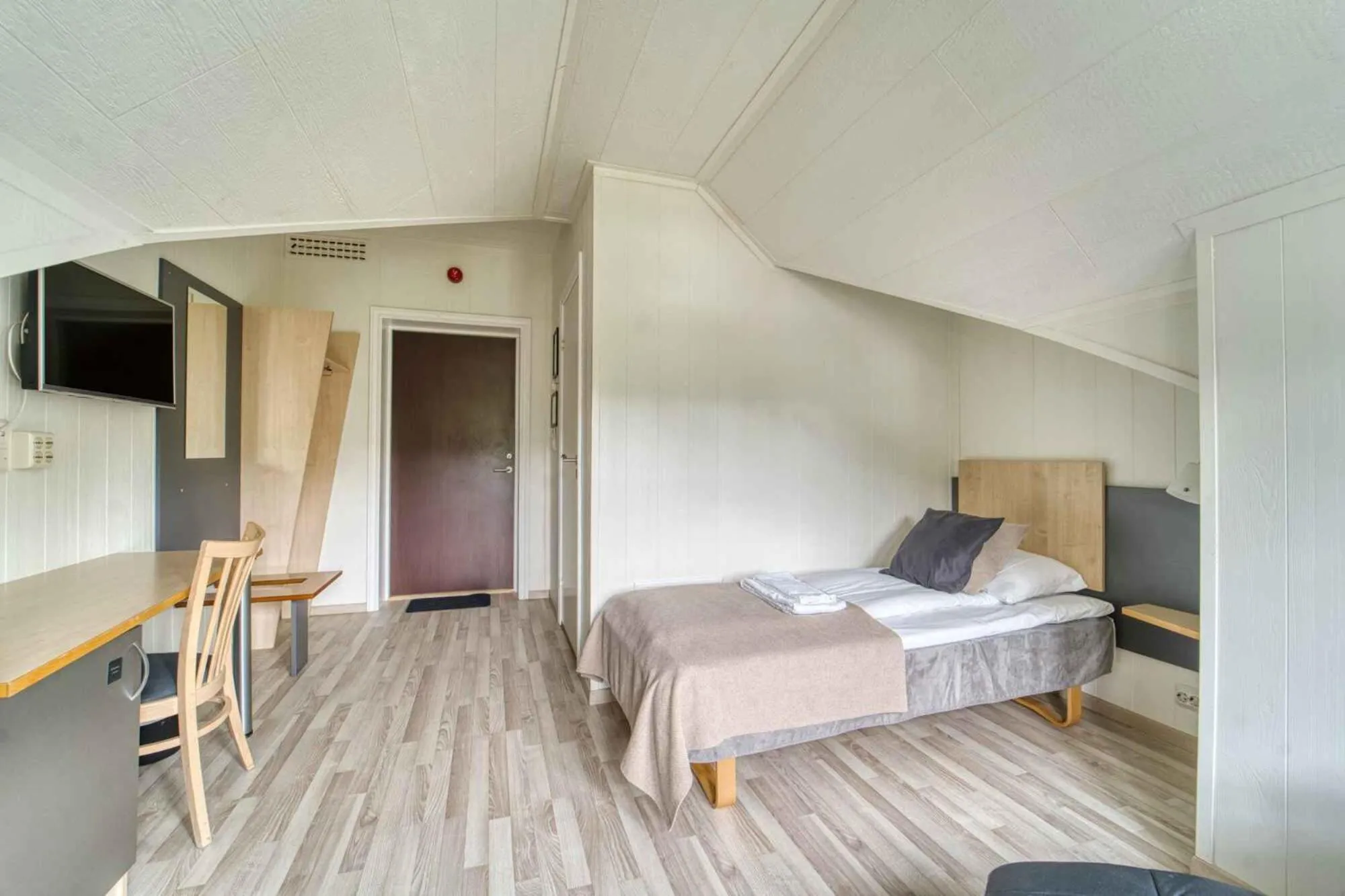 Bed in Sølvgarden Hotel