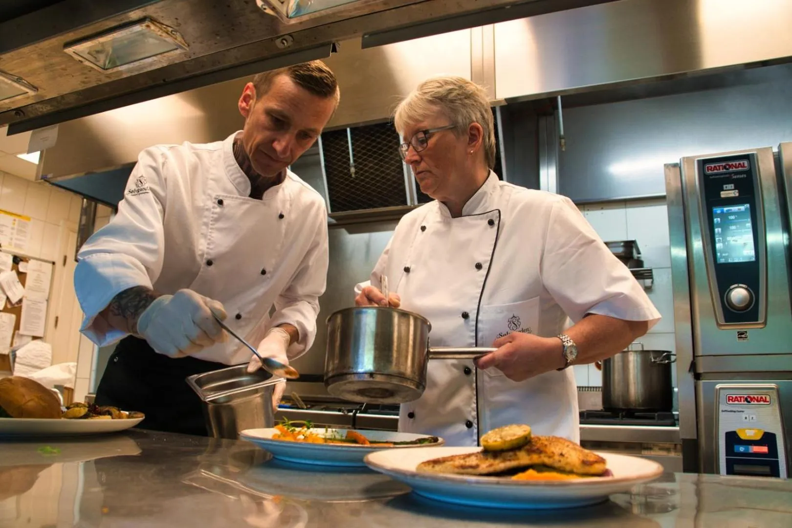 Restaurant/places to eat in Sølvgarden Hotel