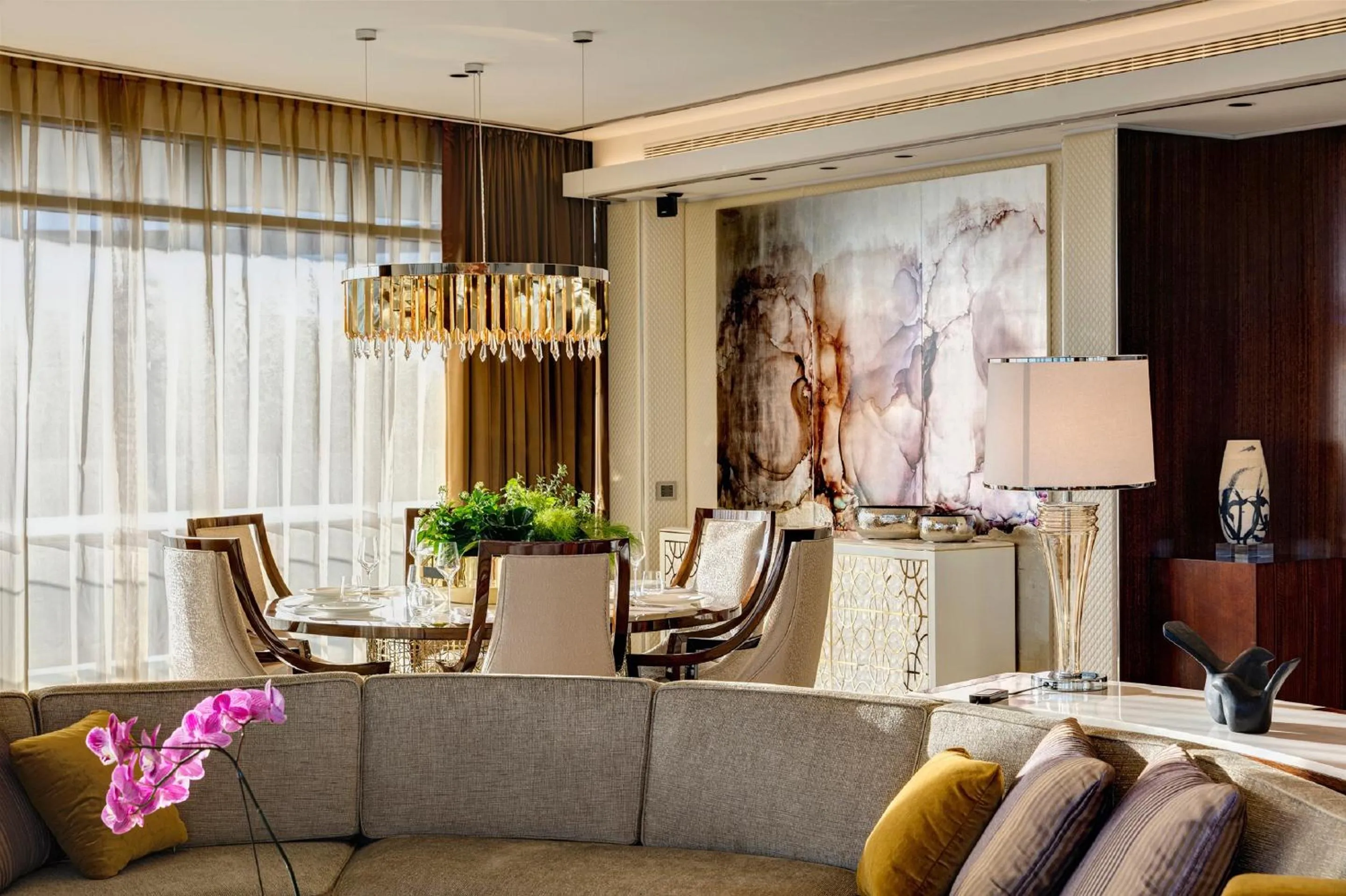 Living room in The Darling at The Star Gold Coast