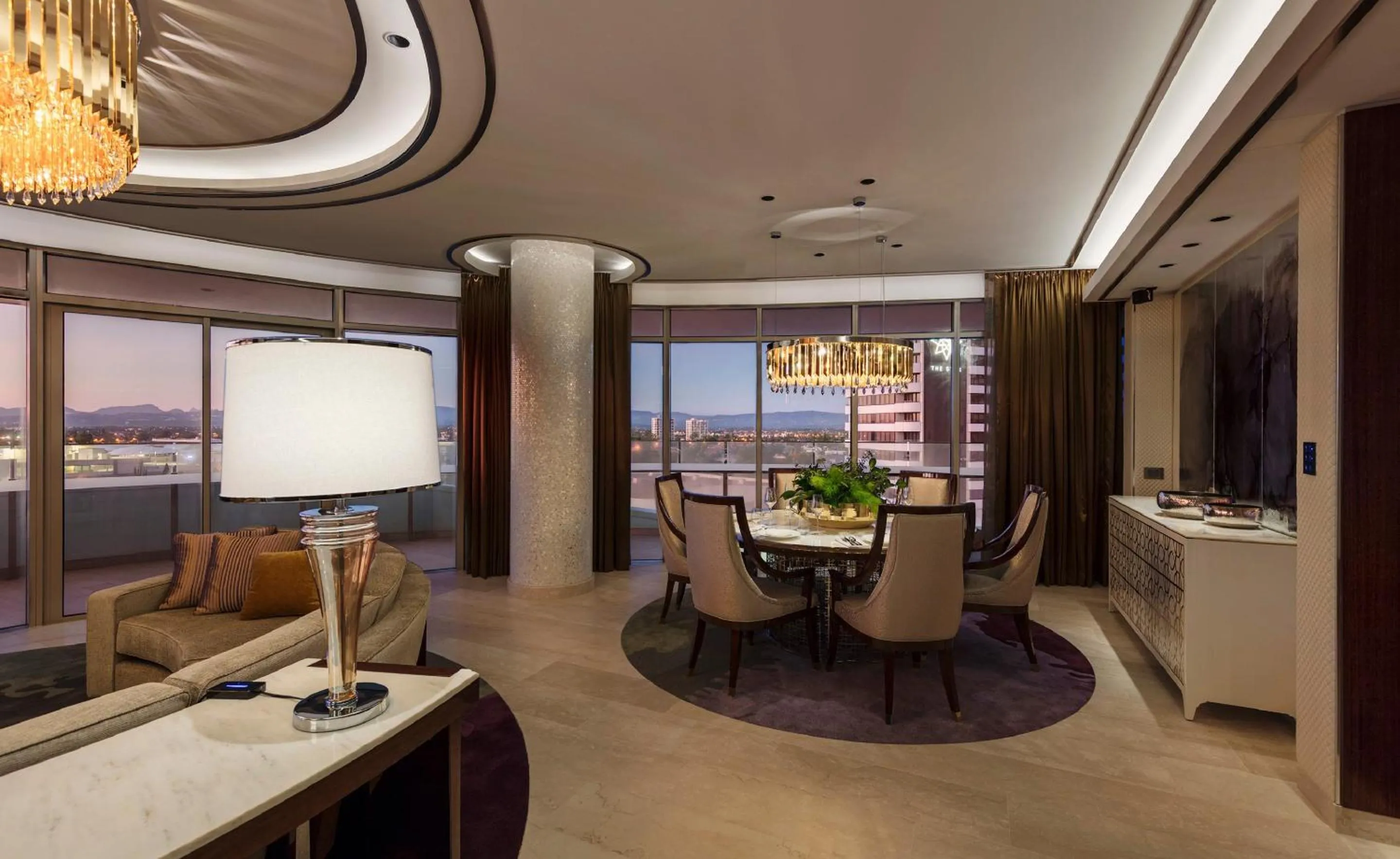 Dining area in The Darling at The Star Gold Coast