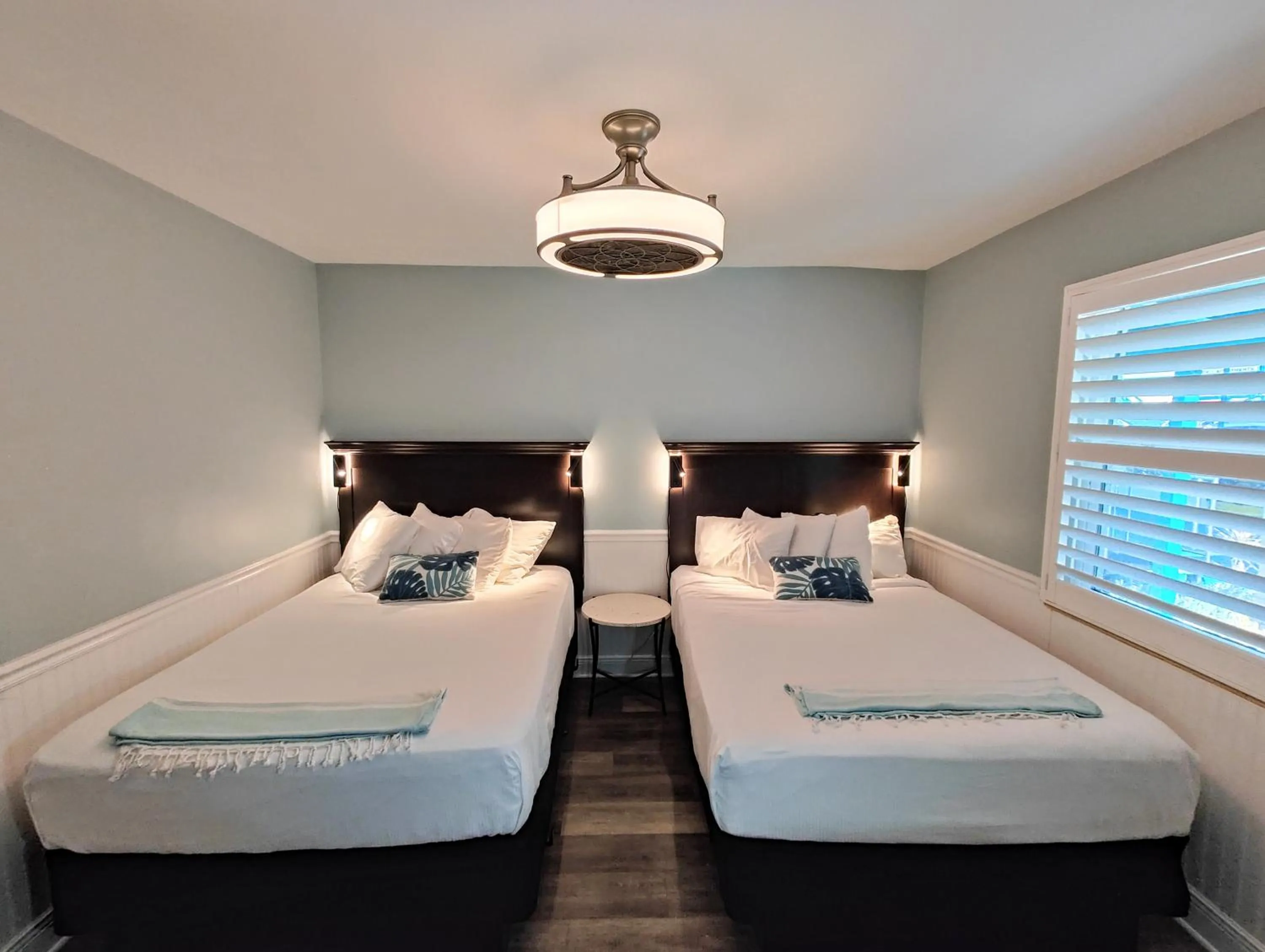 Bed in Tahitian Beach Resort