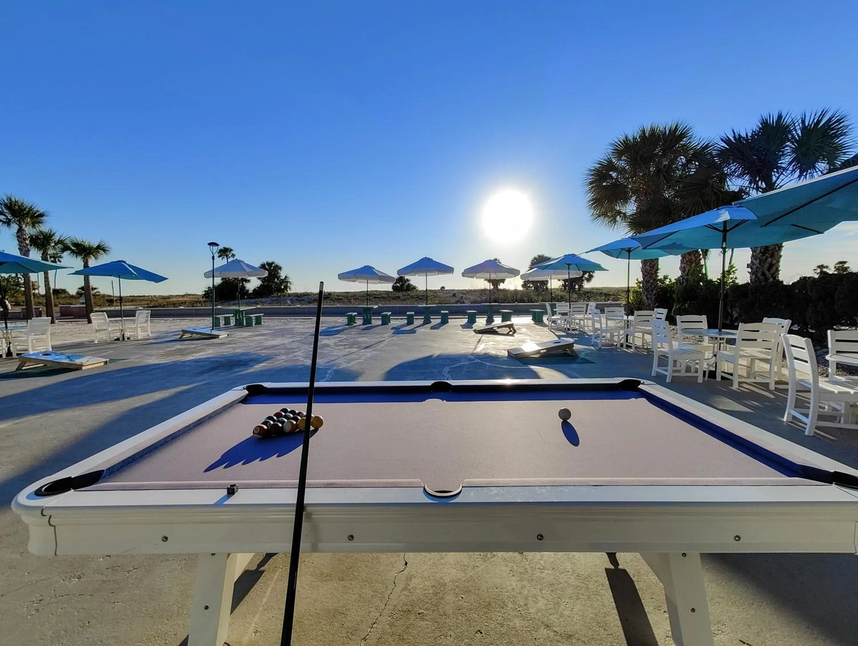 Billiard in Tahitian Beach Resort