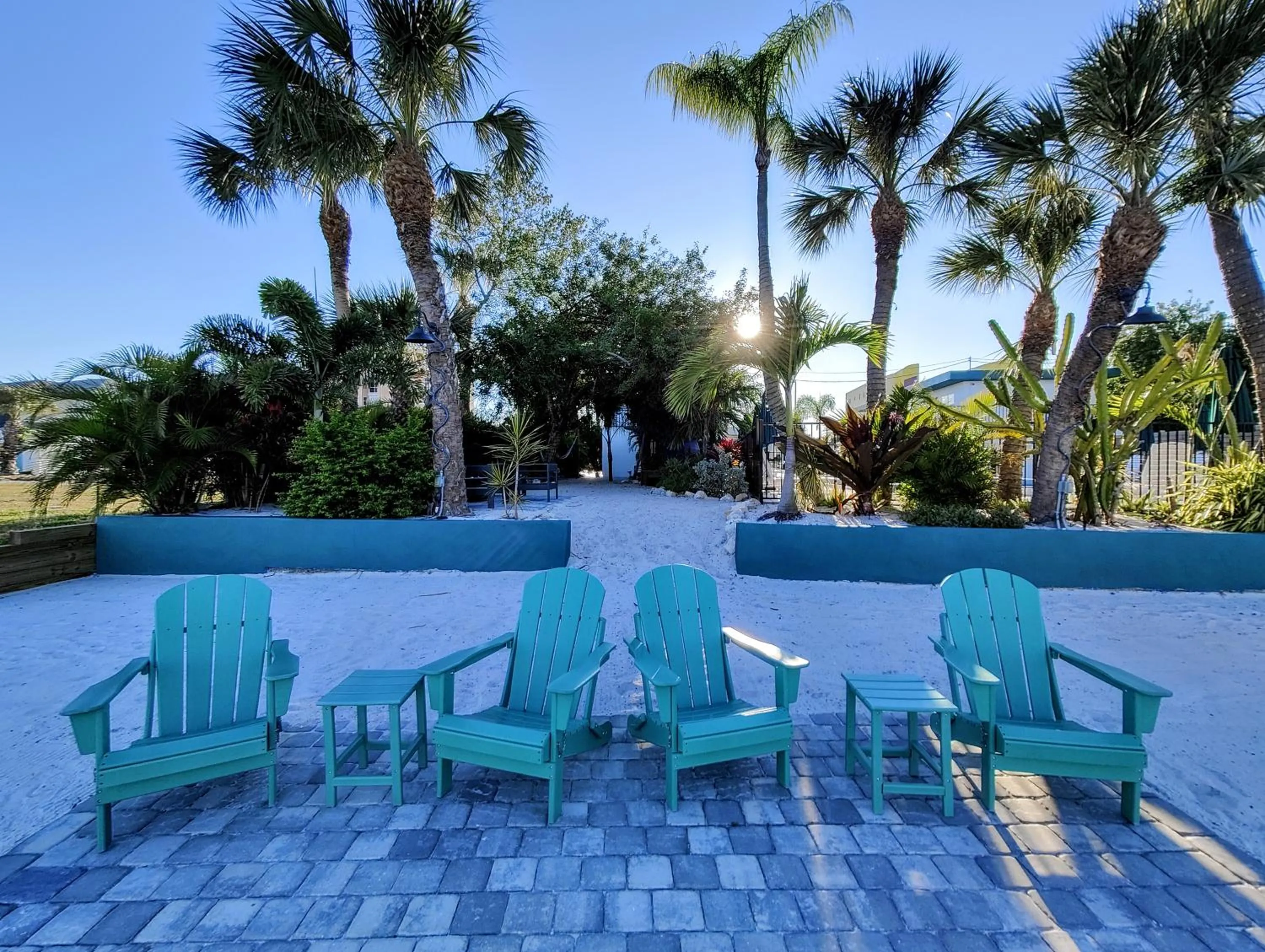 Patio in Tahitian Beach Resort