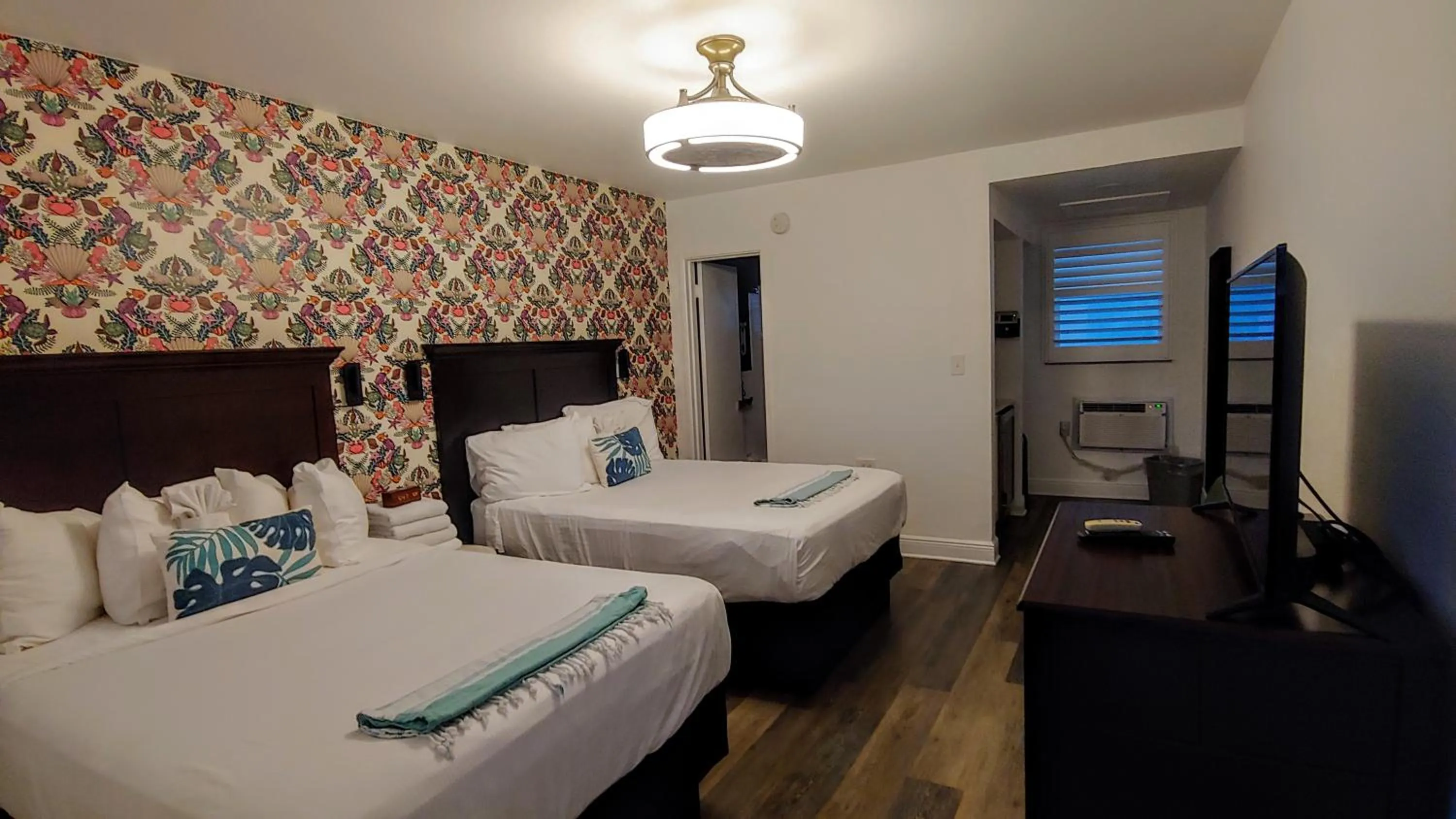 Bed in Tahitian Beach Resort