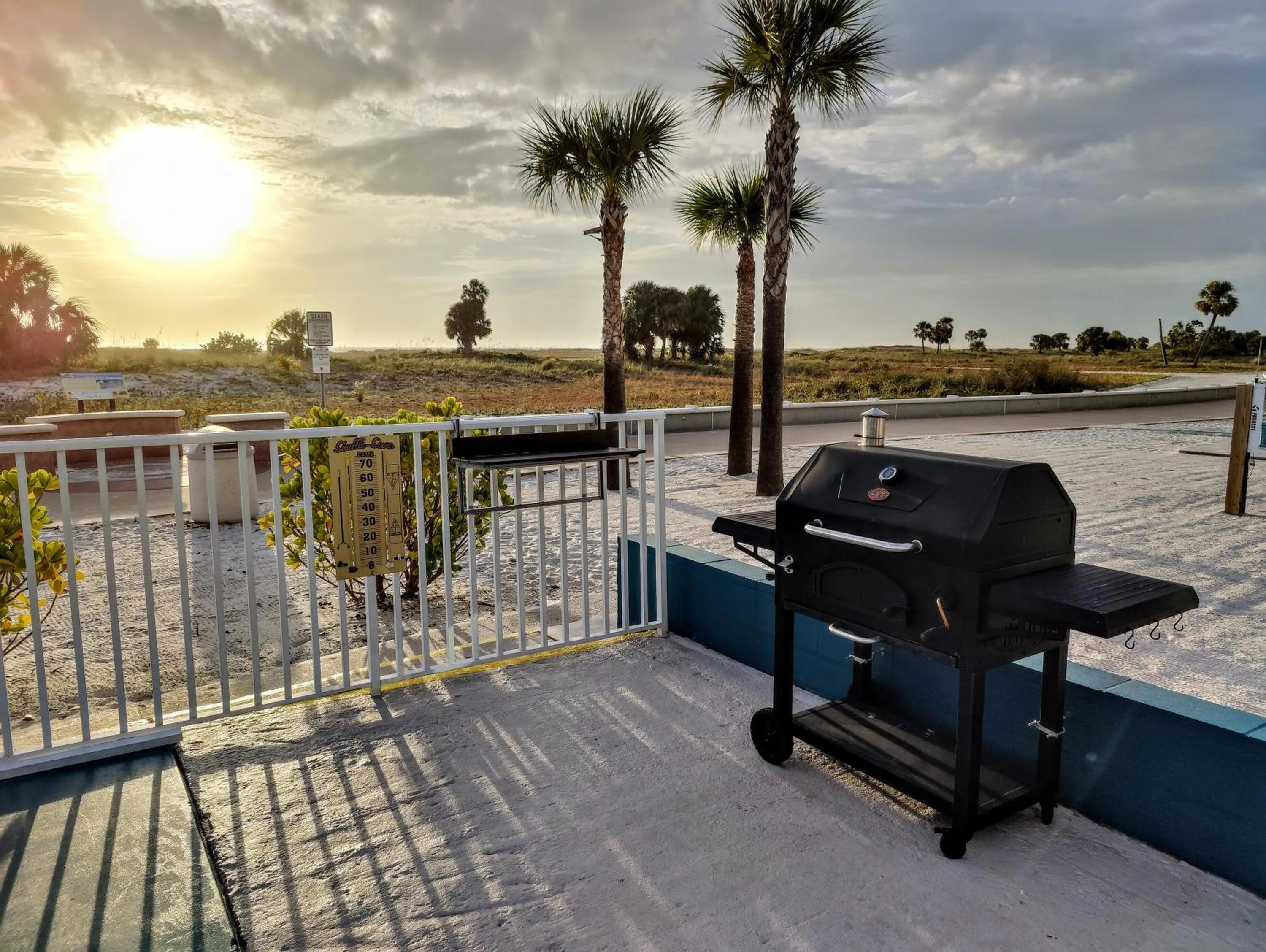 Patio in Tahitian Beach Resort