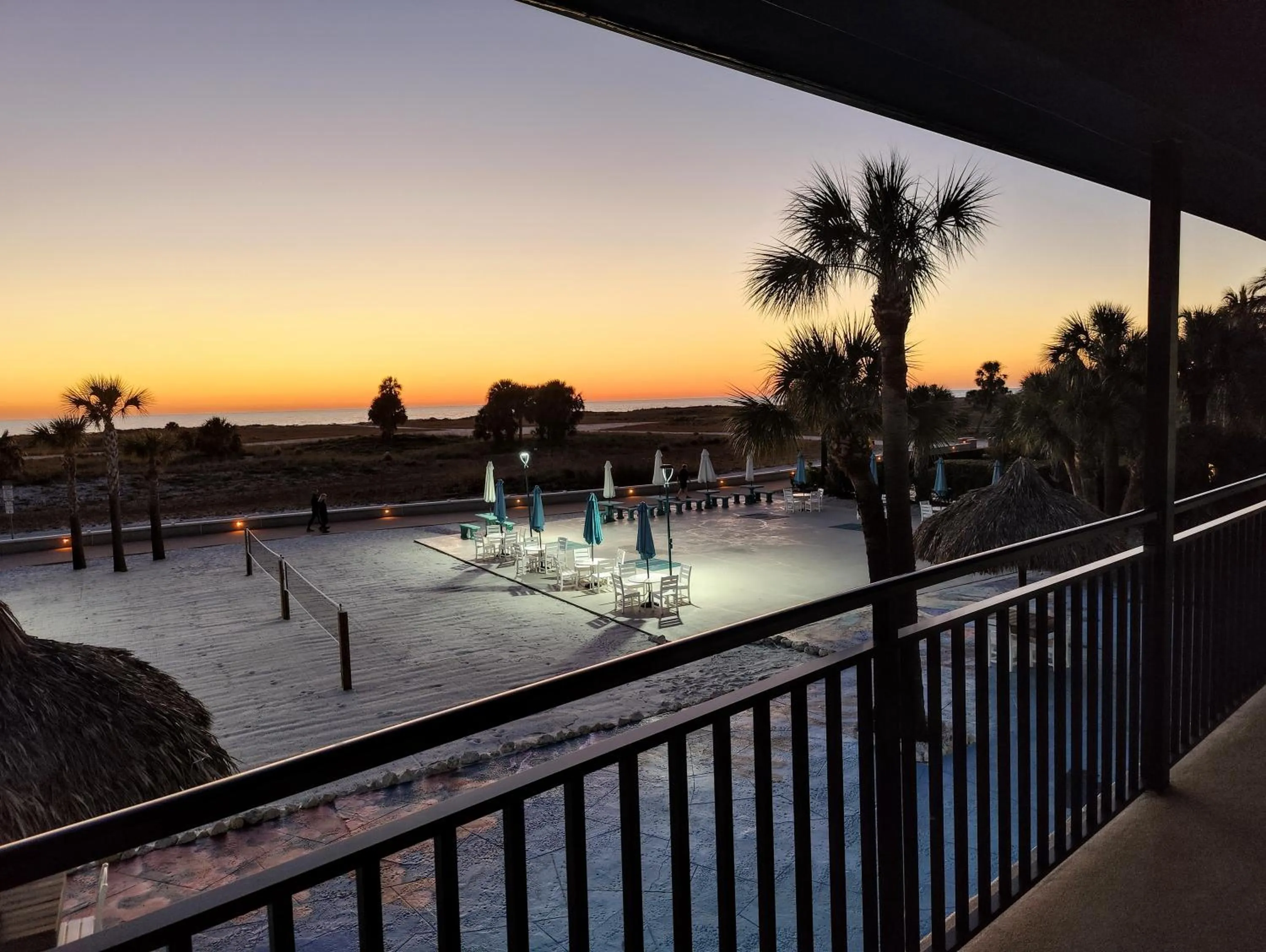 Natural landscape in Tahitian Beach Resort