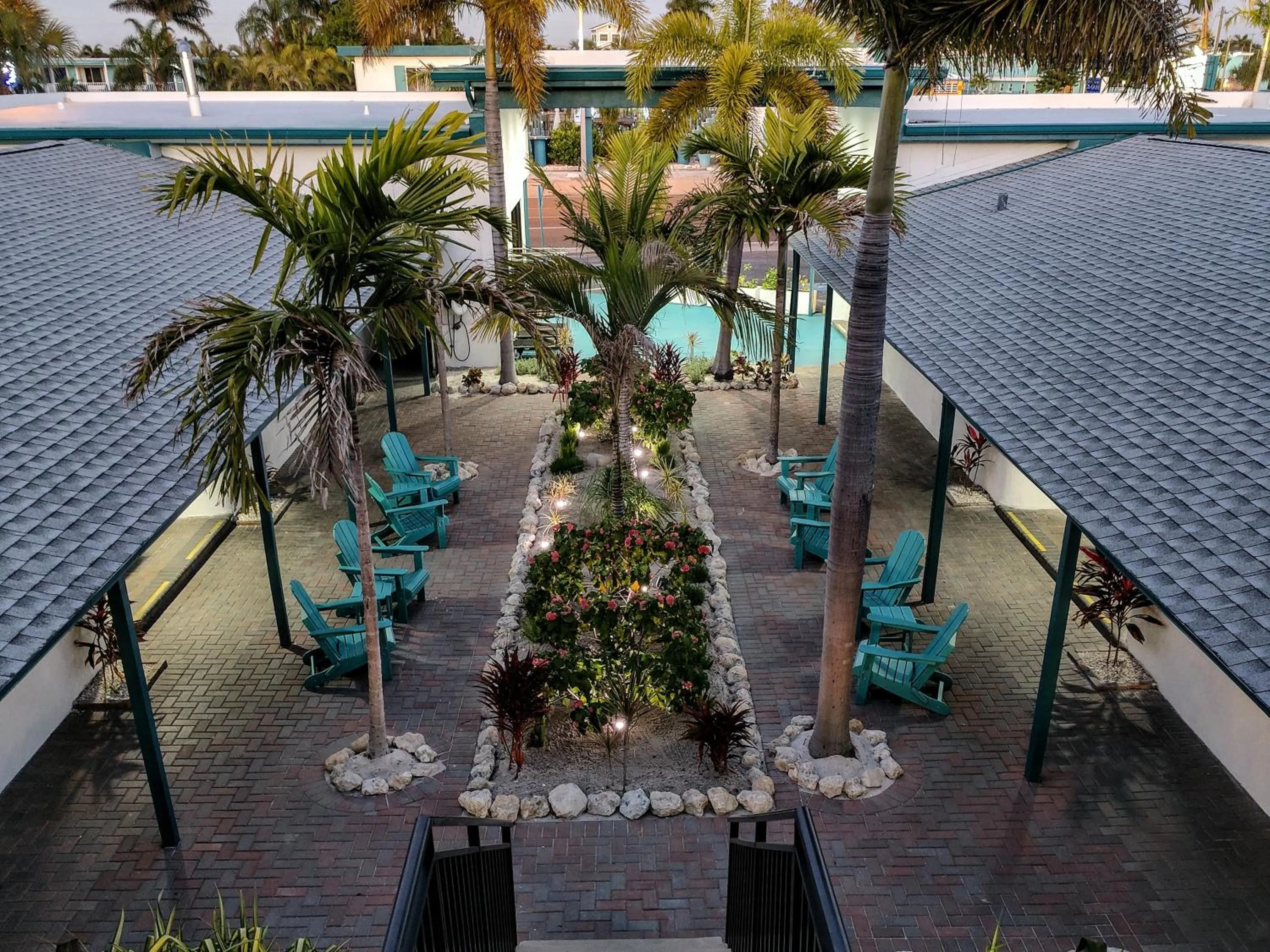 Day in Tahitian Beach Resort