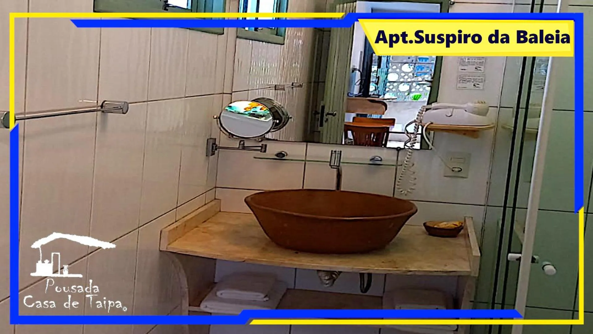 Bathroom in Pousada Casa de Taipa